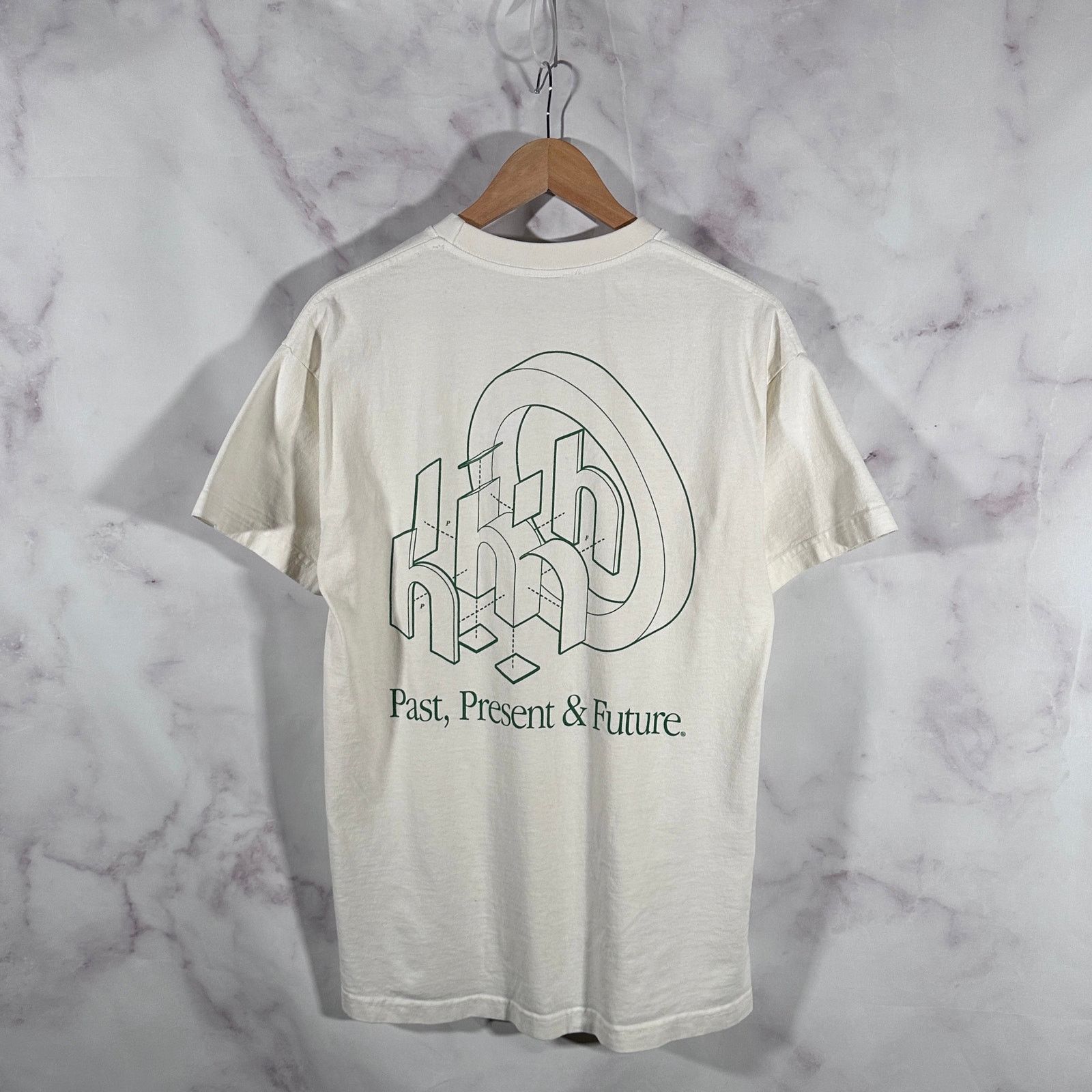 HIDDEN Hidden NY White 3-D Graphic Tee Size US S / EU 44-46 / 1 - 1 Thumbnail
