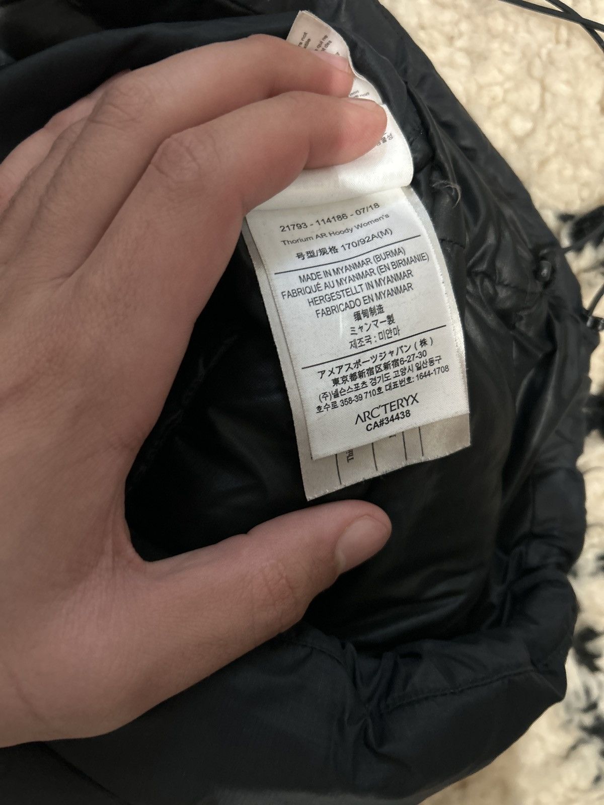 Arc'teryx Black Arcteryx Thorium Hoody Women’s Size M / US 6-8 / IT 42-44 - 2 Thumbnail