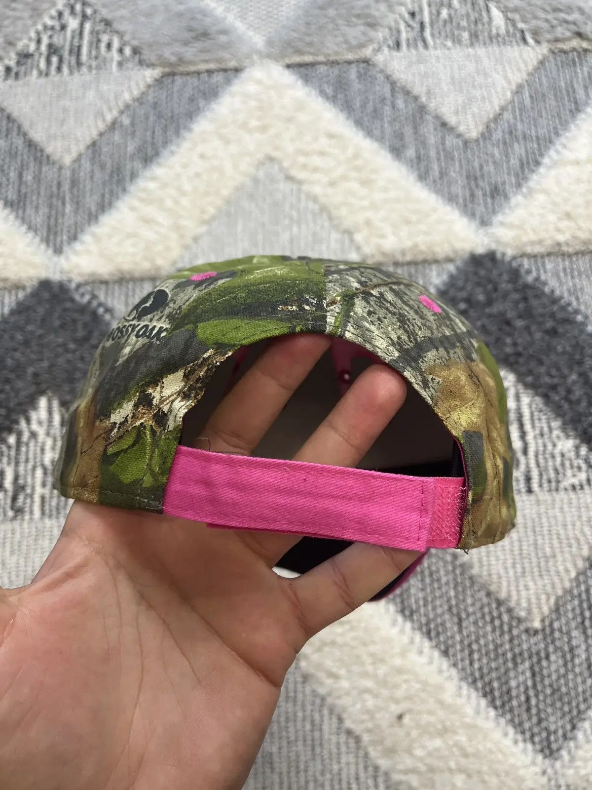 Mossy Oaks REALTREE MOSSY OAK PINK Y2K STYLE CAP HAT Size ONE SIZE - 3 Thumbnail