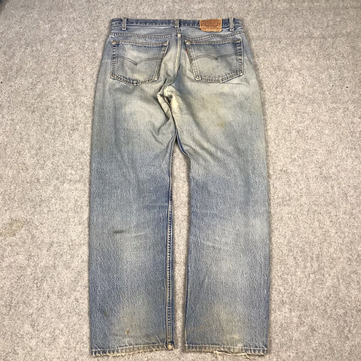 Levi's Vintage Clothing × Vintage Levi’s 501xx distressed denim jeans pants Size US 34 / EU 50 - 10 Thumbnail