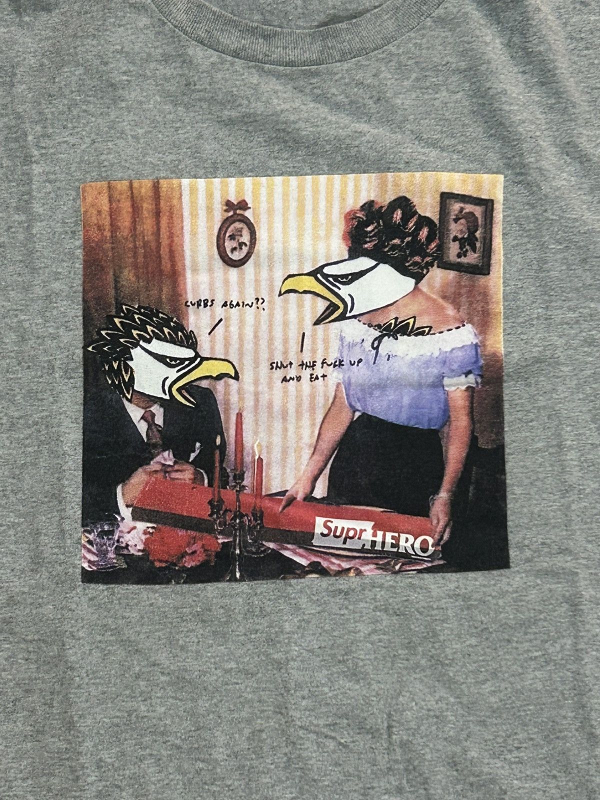 トップス Supreme Anti Hero Eagle Pocket Tee L Supreme Anti Hero Eagle Pocket Tee Black Men's - SS16 - US