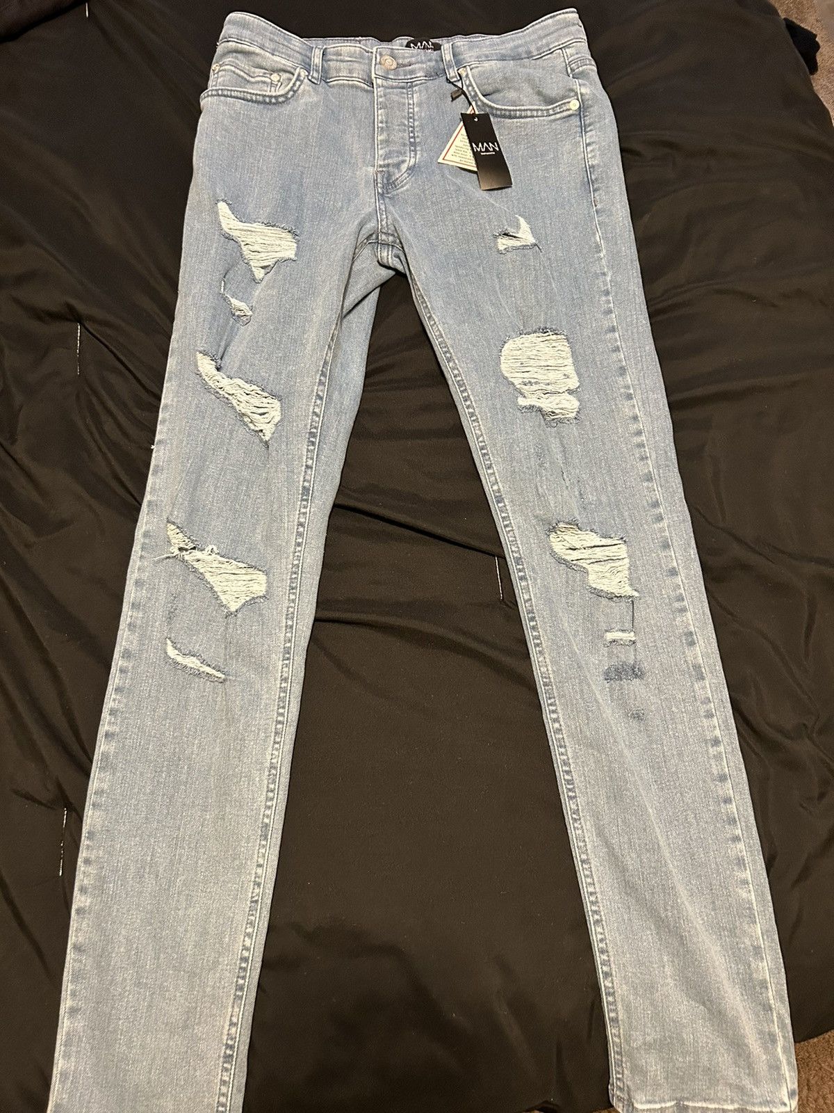 Boohoo Boohooman skinny jeans Size US 30 / EU 46 - 1 Thumbnail