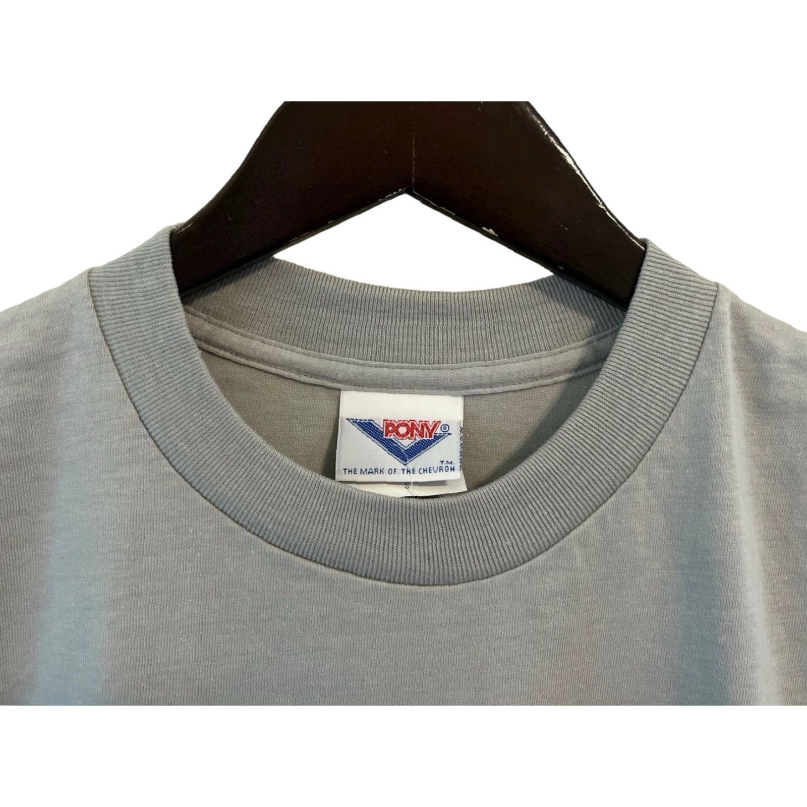 PONY VINTAGE PONY T-SHIRT Mens Small Gray 90s Made in USA Deadstock NWT Size US S / EU 44-46 / 1 - 4 Thumbnail