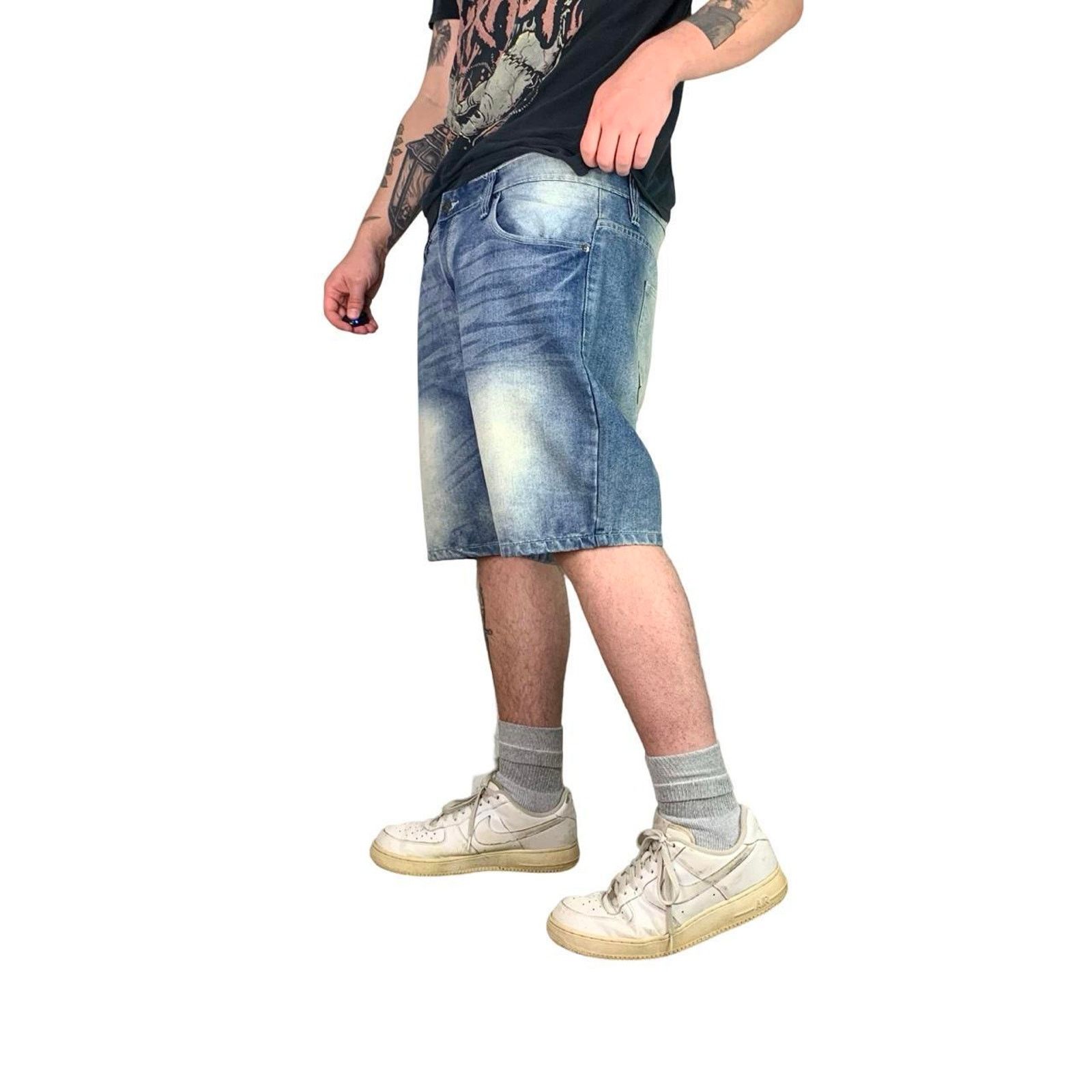 Ecko Unltd. × Vintage Vintage Baggy Ecko Unltd Jean Shorts Size US 42 / EU 58 - 2 Thumbnail