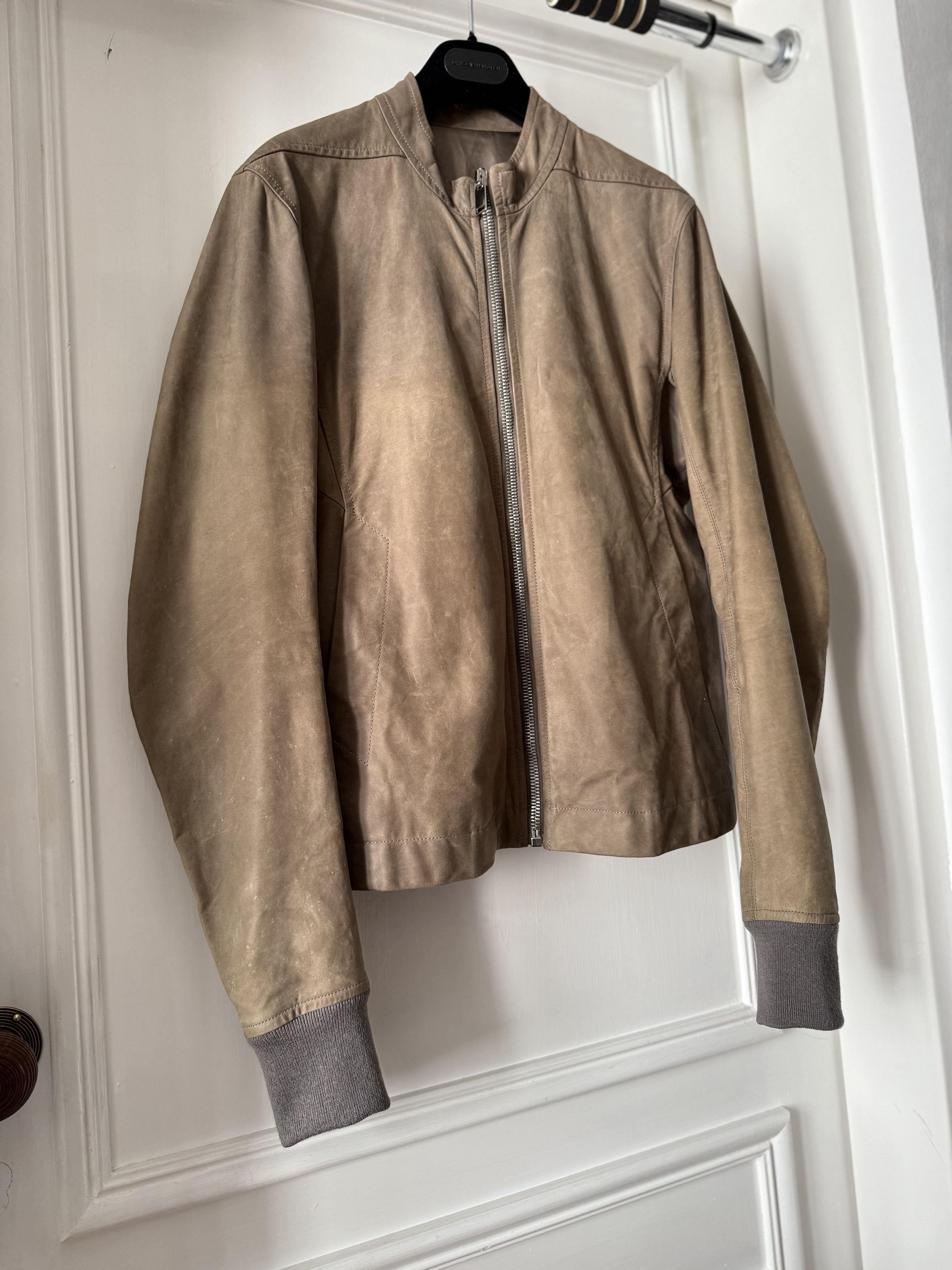 Rick Owens Rick Owens leather jacket -WORN COUPLE OF TIMES Size US M / EU 48-50 / 2 - 5 Thumbnail