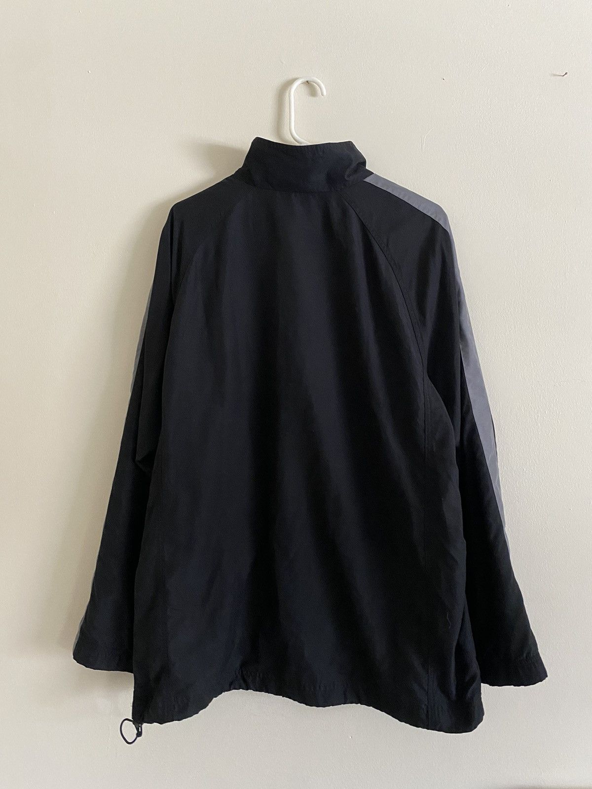 Nike × Vintage Vintage 00’s Nike Zip Up Windbreaker Jacket Y2K Silver Tag Size US L / EU 52-54 / 3 - 7 Thumbnail