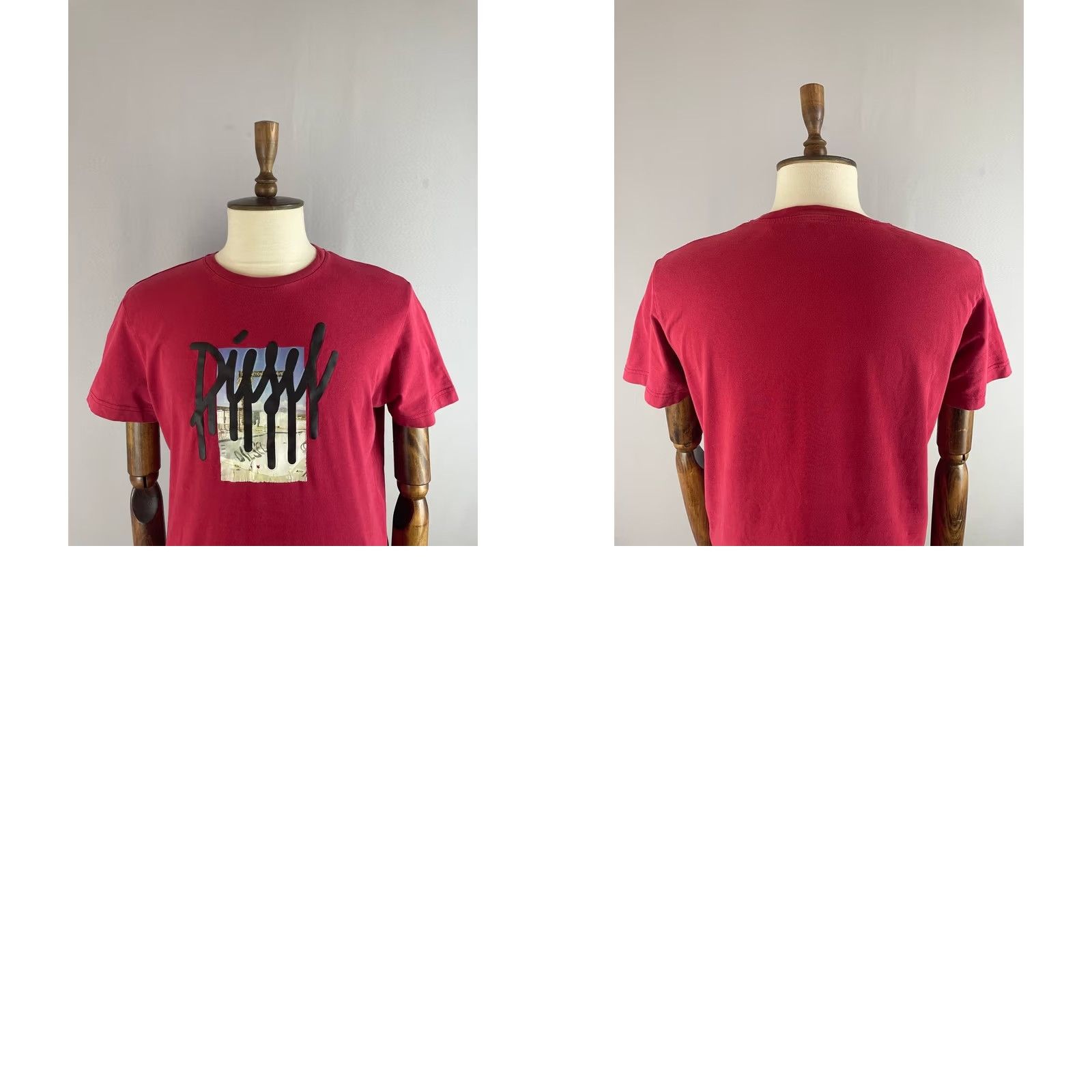 Diesel Diesel Shirt Mens XL Red Playera Hombre Size Cotton Crew Neck Short Sleeve Size US XL / EU 56 / 4 - 8 Thumbnail