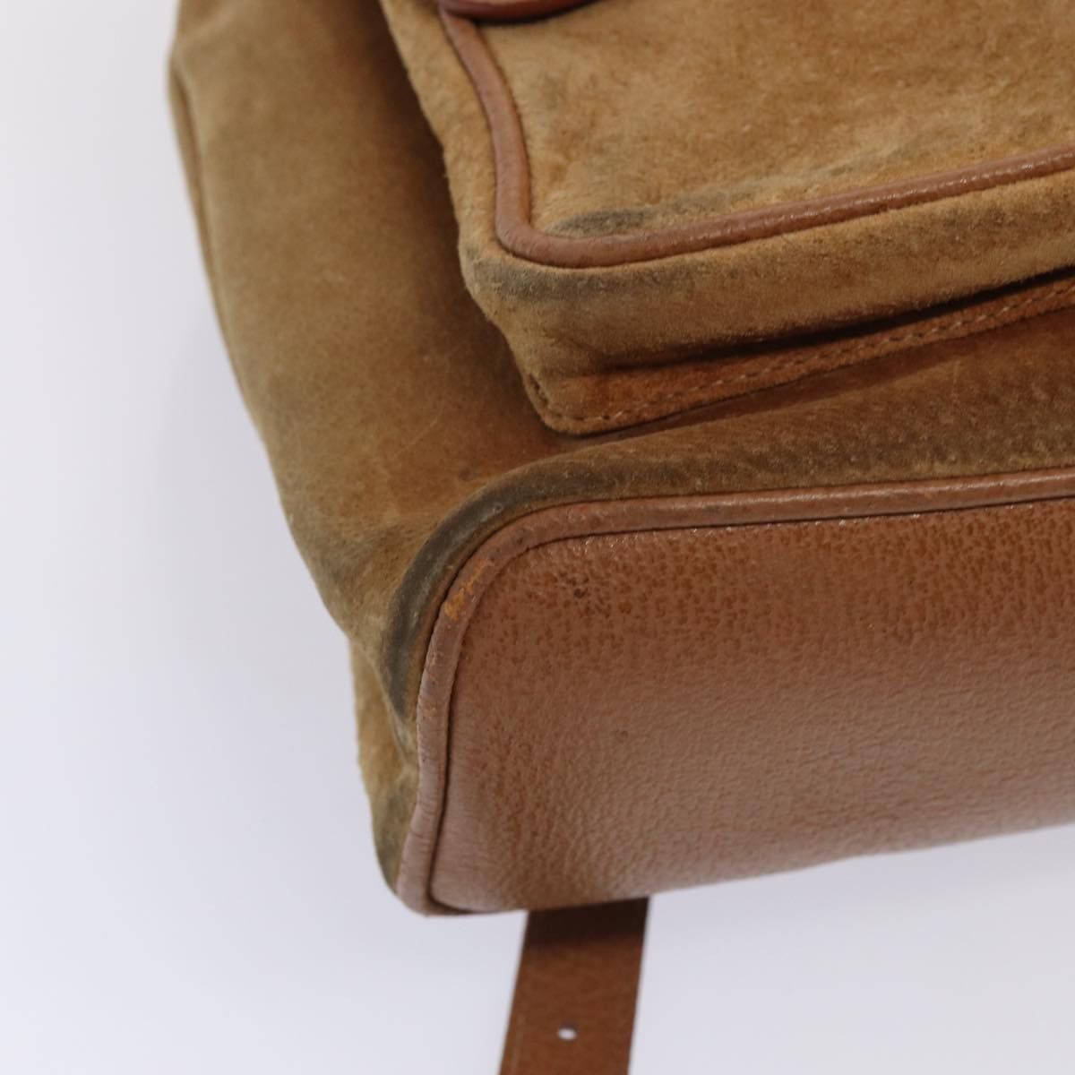 Gucci GUCCI Bamboo Shoulder Bag Suede Brown Gold 003 2058 003 2058 Size ONE SIZE - 13 Thumbnail