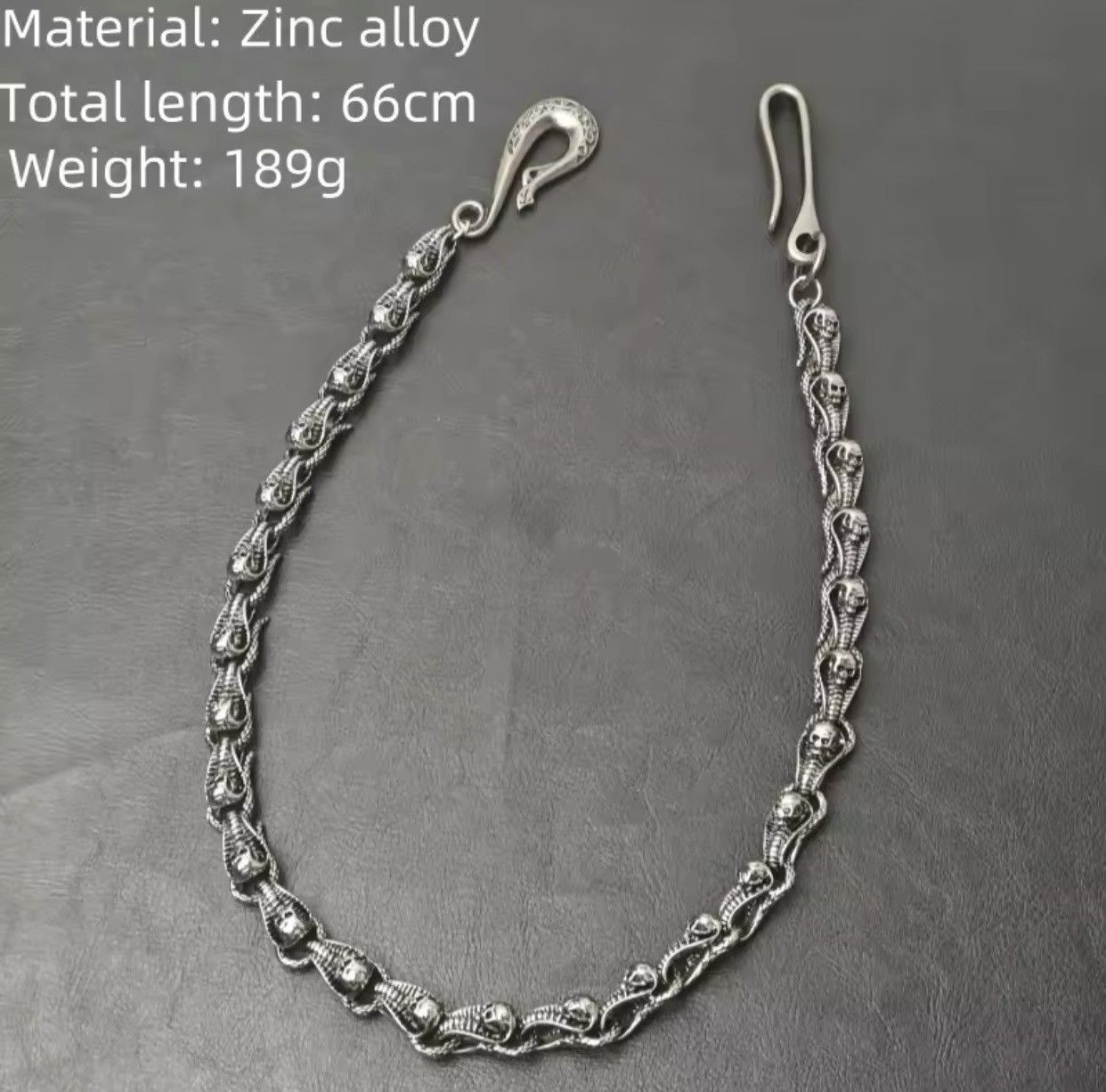 Other Serpentine Skeleton Pants Chain Size ONE SIZE - 7 Thumbnail