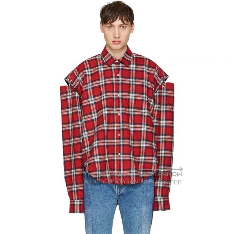 Vetements Vetements Padded Shoulder Outline Quilted Shirt Jacket Size US XS / EU 42 / 0 - 8 Thumbnail