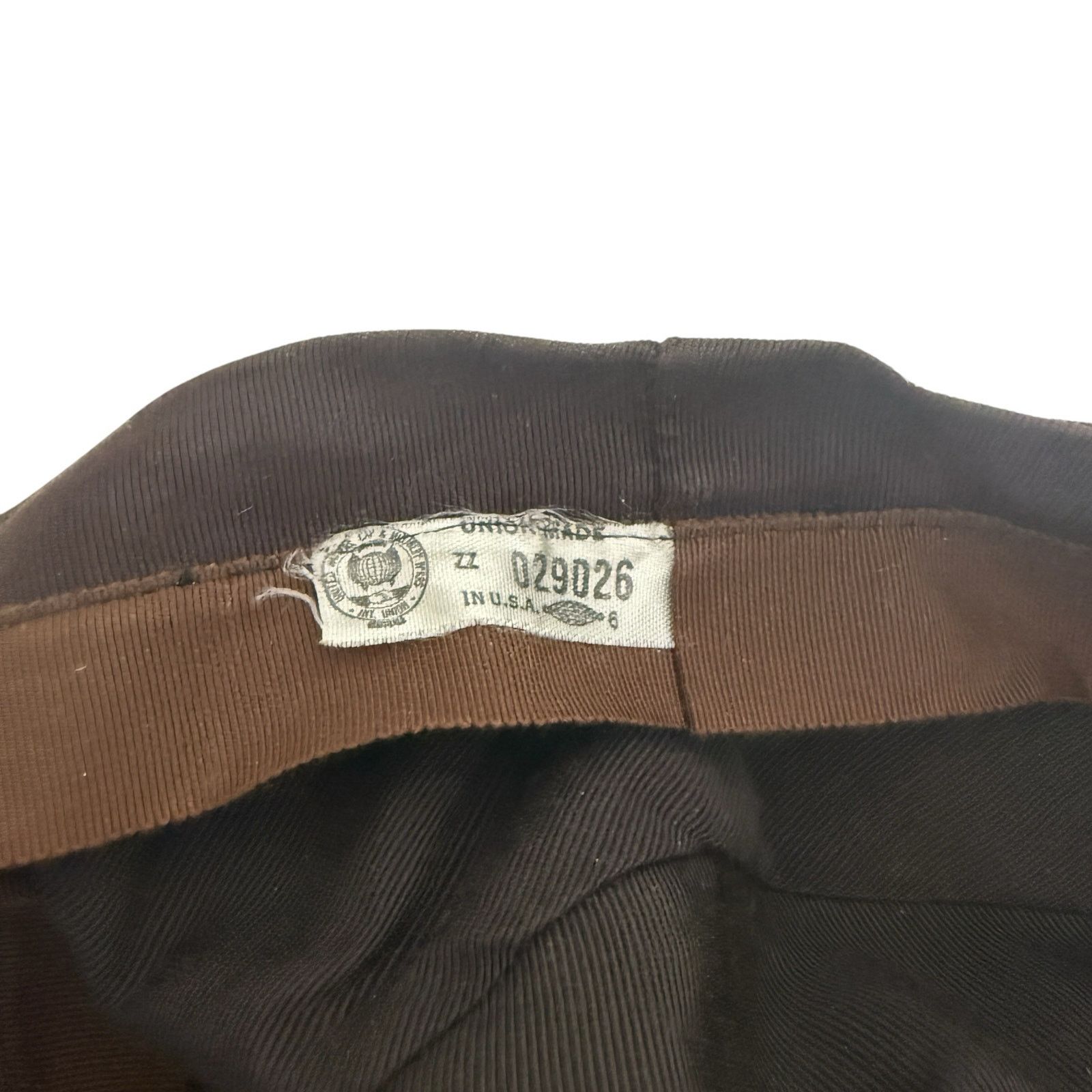 Vintage Vintage 60s Velvet Beret Brown Bow Parisian Cottagecore Hat Size ONE SIZE - 5 Thumbnail