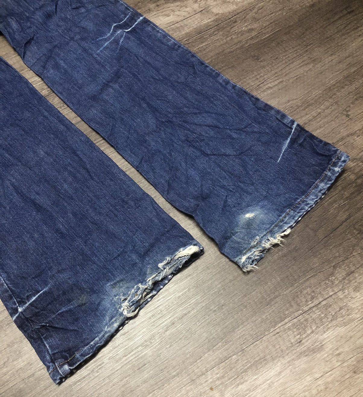If Six Was Nine × Japanese Brand Trois Filles Jeans Bush Pants Design 3.F.I.J Denim Size 30" / US 8 / IT 44 - 13 Thumbnail