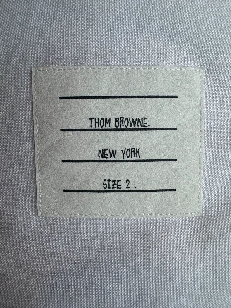 Thom Browne THOM BROWNE Rare Zippered Shirt 2502-Nextarrow Size US S / EU 44-46 / 1 - 4 Thumbnail