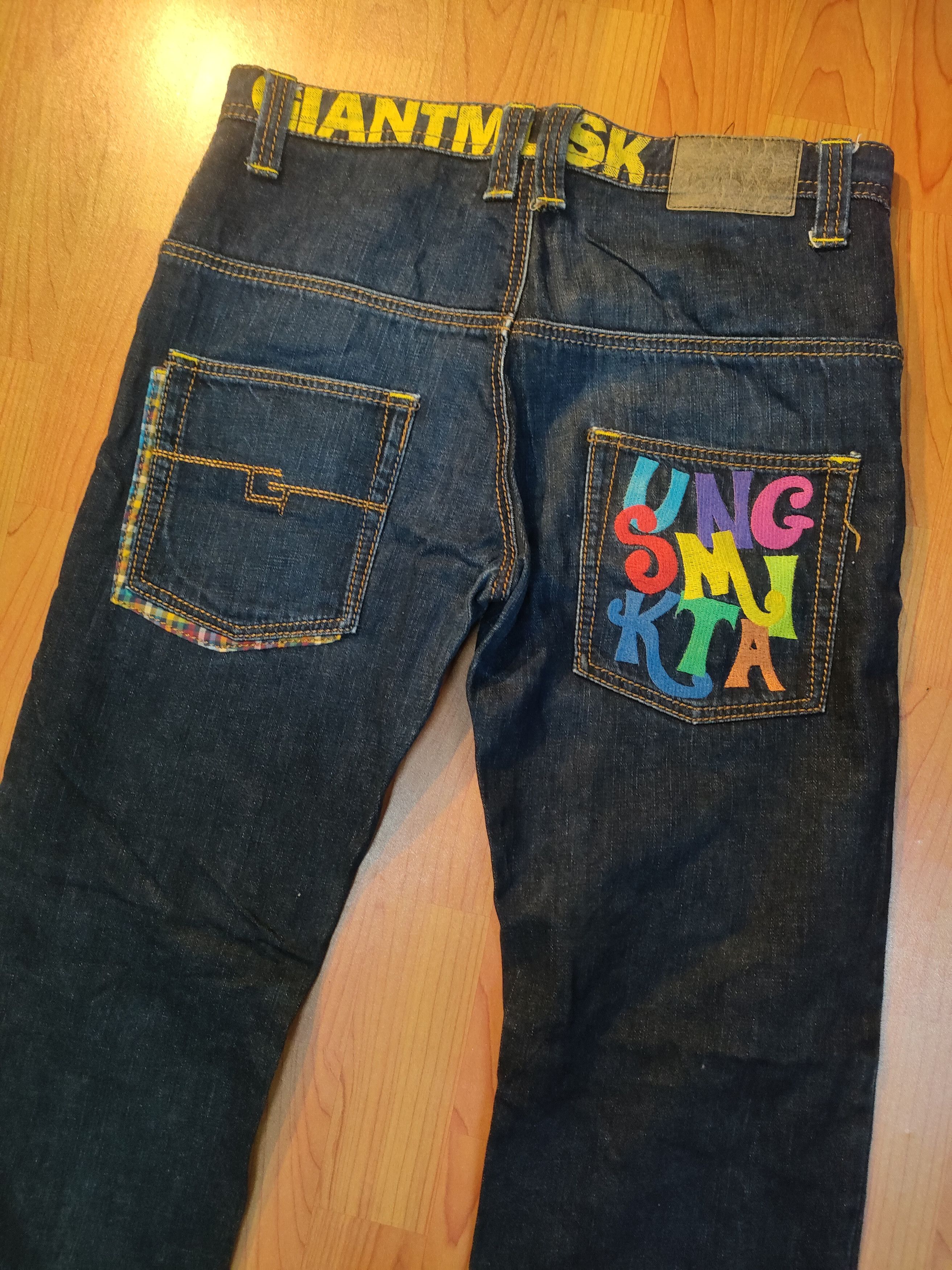 Giant × Japanese Brand Giant Musk Japanese Brand Jeans Size US 34 / EU 50 - 2 Thumbnail