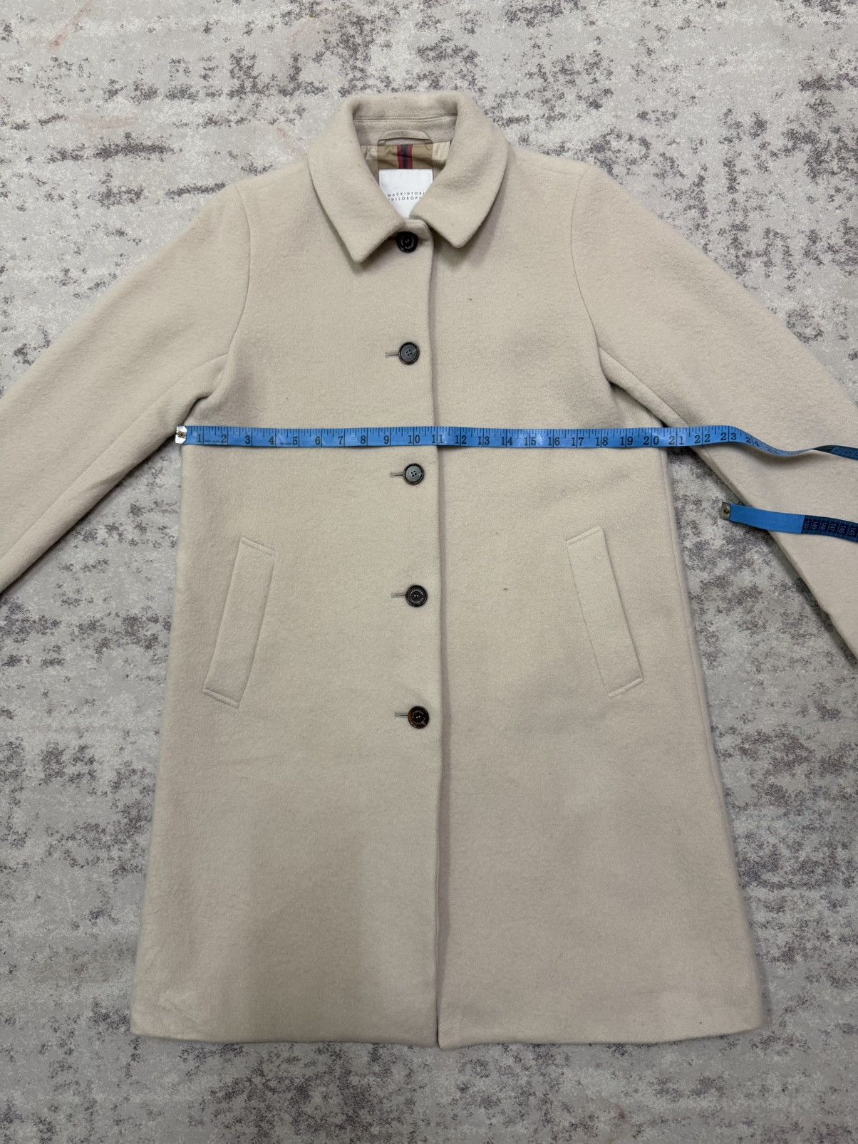 Mackintosh Mackintosh Philosophy Wool Beaver Coat Size M / US 6-8 / IT 42-44 - 18 Thumbnail