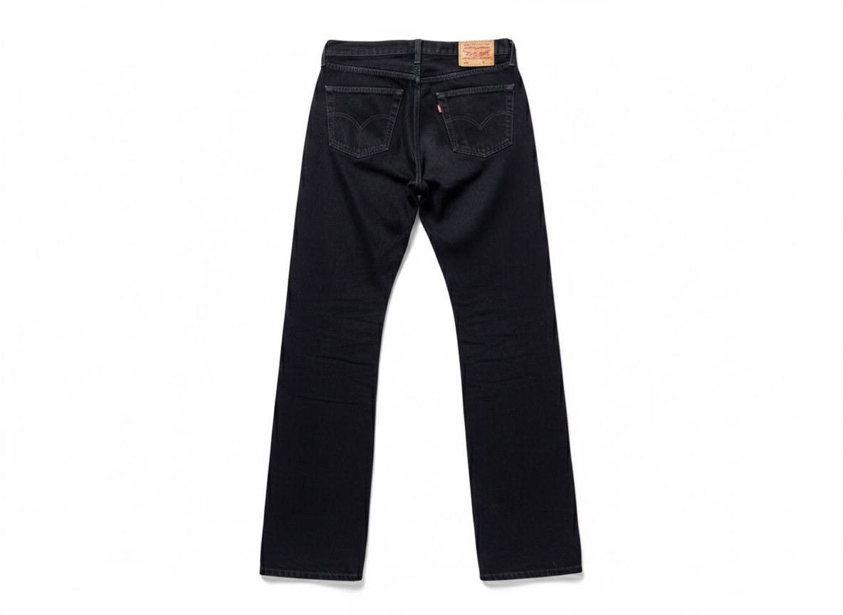 Levi's Vintage Levi’s 501 Black Denim Made in USA 1996 Jeans W33L36 Size US 33 - 1 Thumbnail