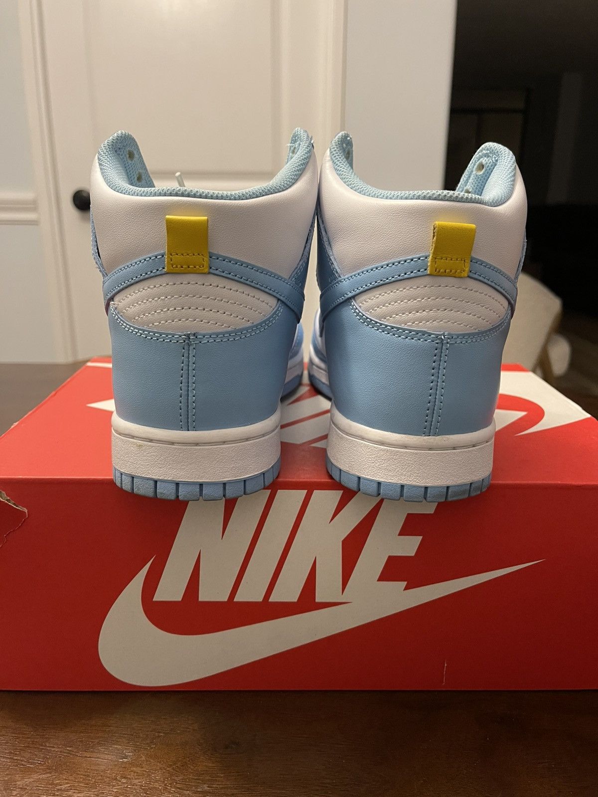 Nike Nike Dunk High Retro “Blue Chill” Size 11 Used Size US 11 / EU 44 - 4 Thumbnail