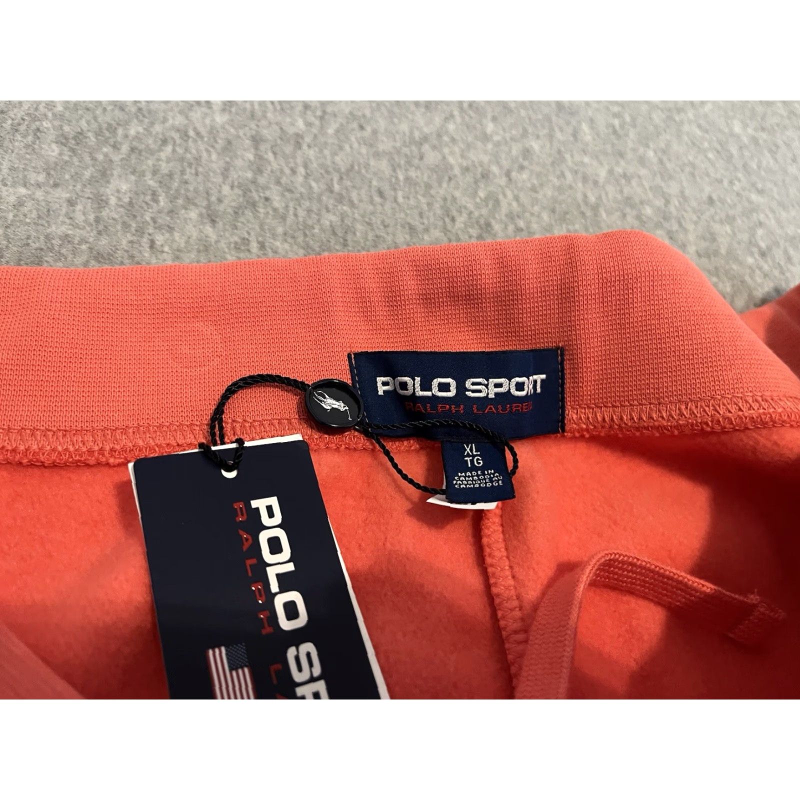 Polo Ralph Lauren Polo Ralph Lauren Sweatpants Pants USA Flag Fleece XL Mens Amalfi Red NWT Size US XL / EU 56 / 4 - 3 Thumbnail