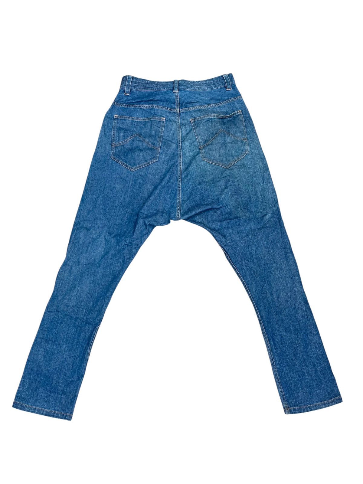 Issey Miyake Issey Miyake By Tsumori Chisato Drop Crotch Denim Pants Size US 28 / EU 44 - 9 Thumbnail
