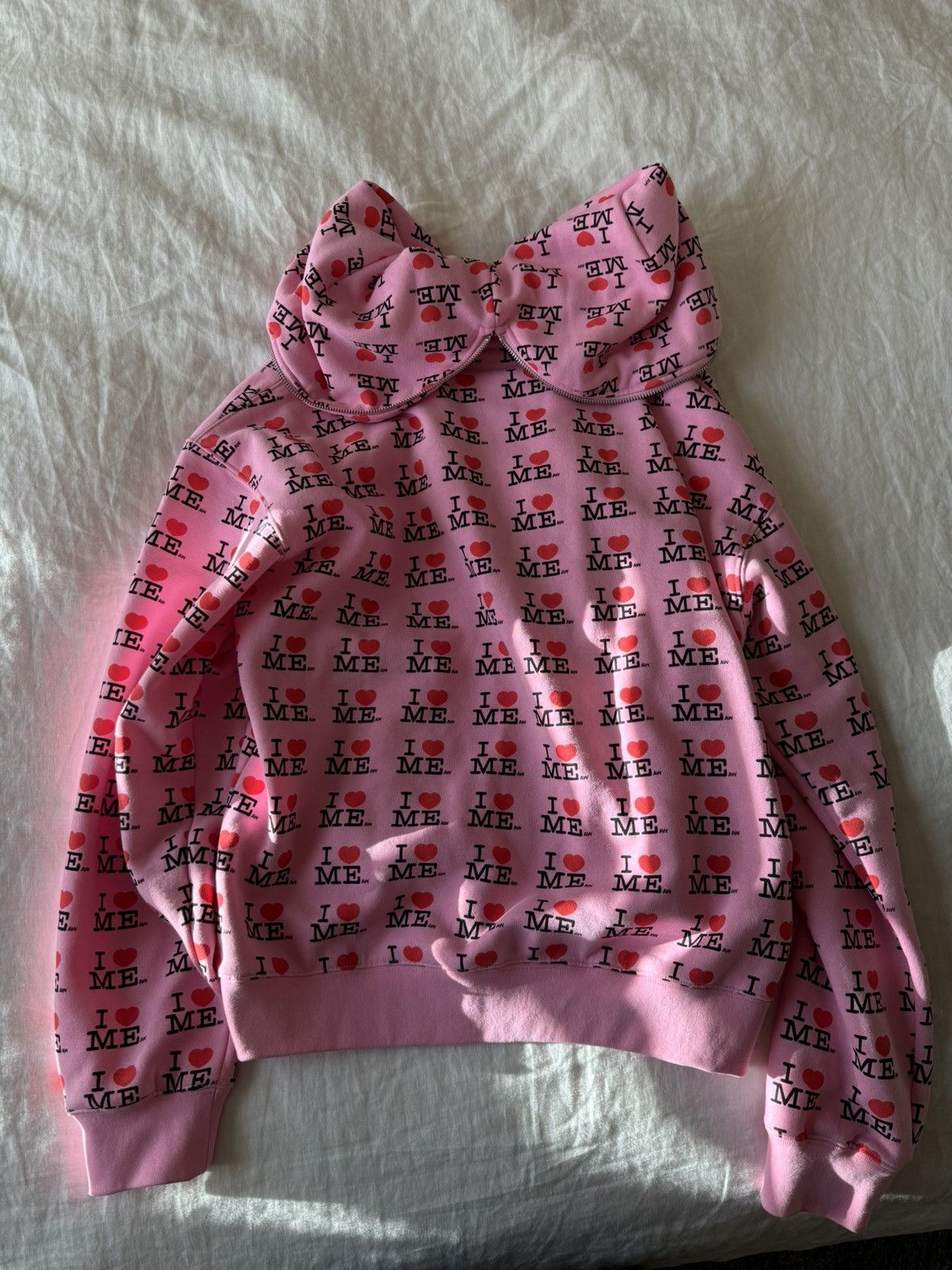 Ashley Williams i heart me butterfly hoodie in pink | Grailed Ashley Williams i heart me butterfly hoodie in pink | Grailed