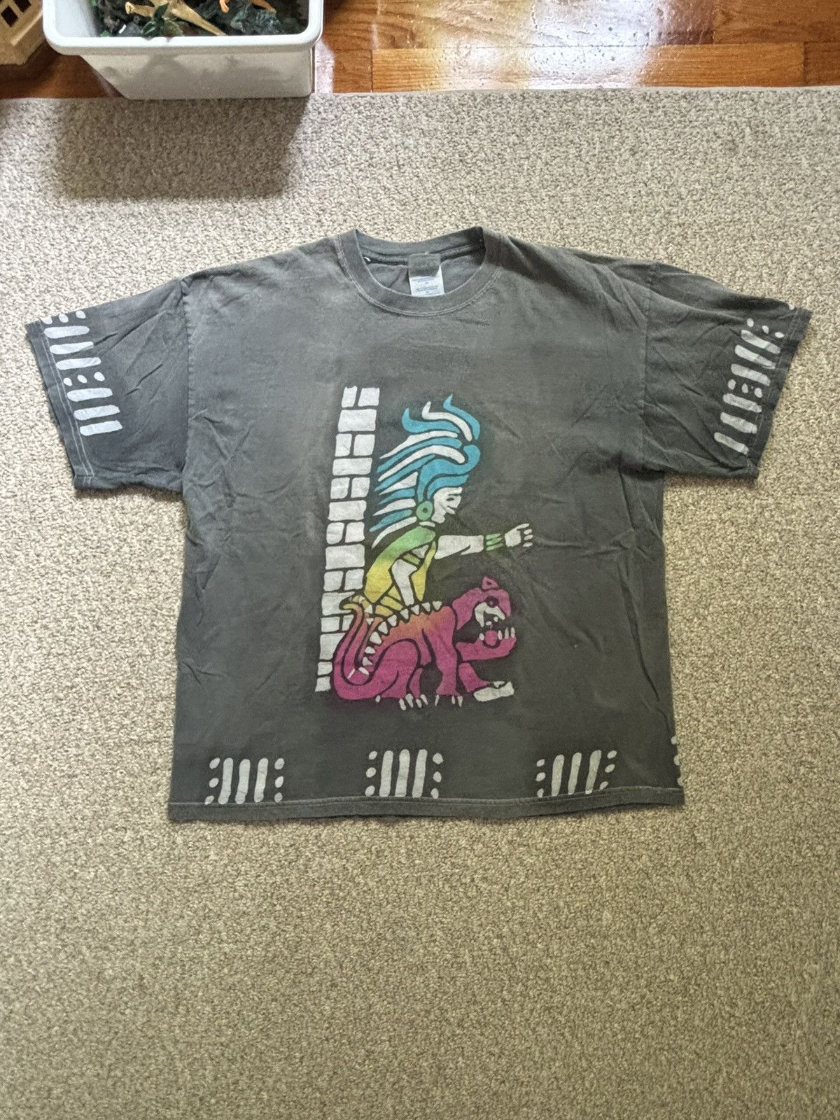 Vintage Vintage Tribal Mayan Culture t-shirt Size US XL / EU 56 / 4 - 1 Thumbnail