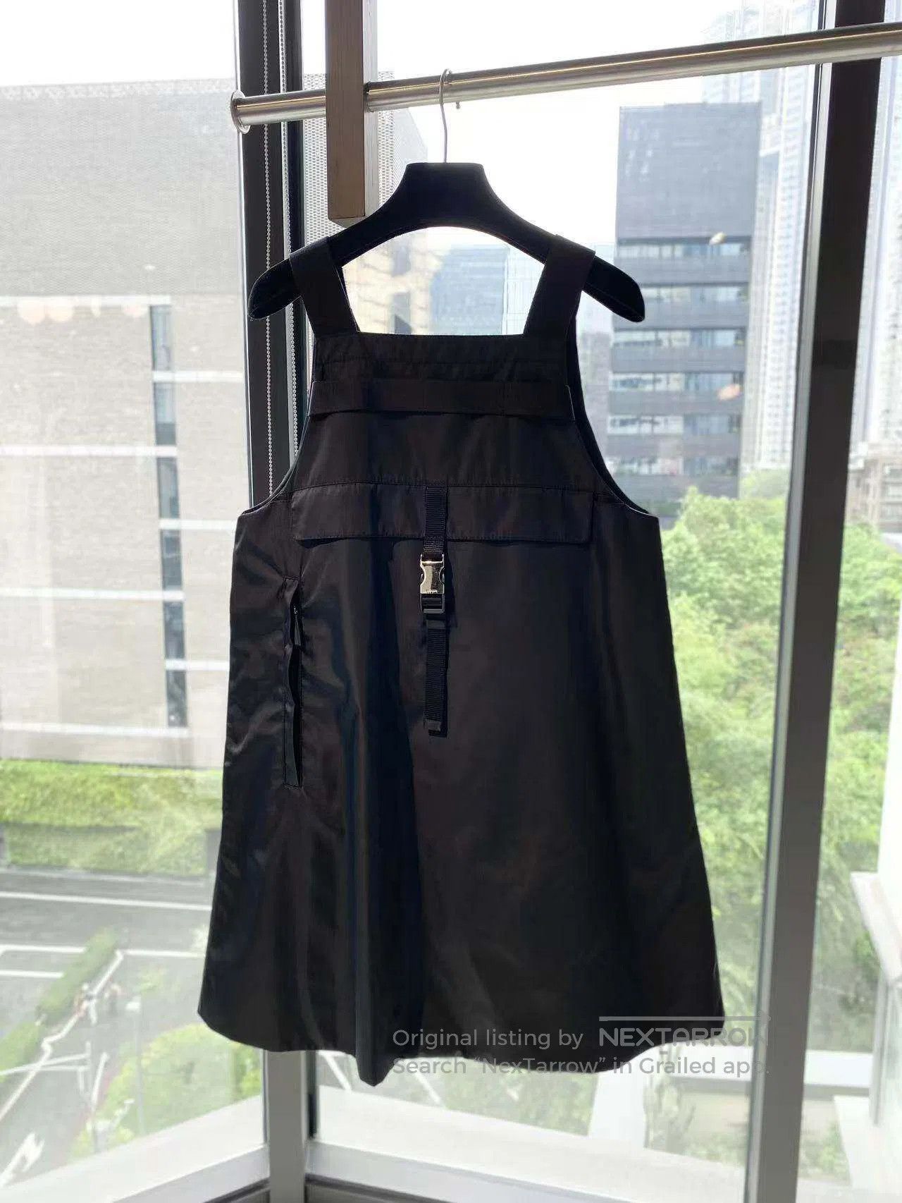 Prada Prada Triangle Logo Slip Dress| Size XS / US 0-2 / IT 36-38 - 3 Thumbnail