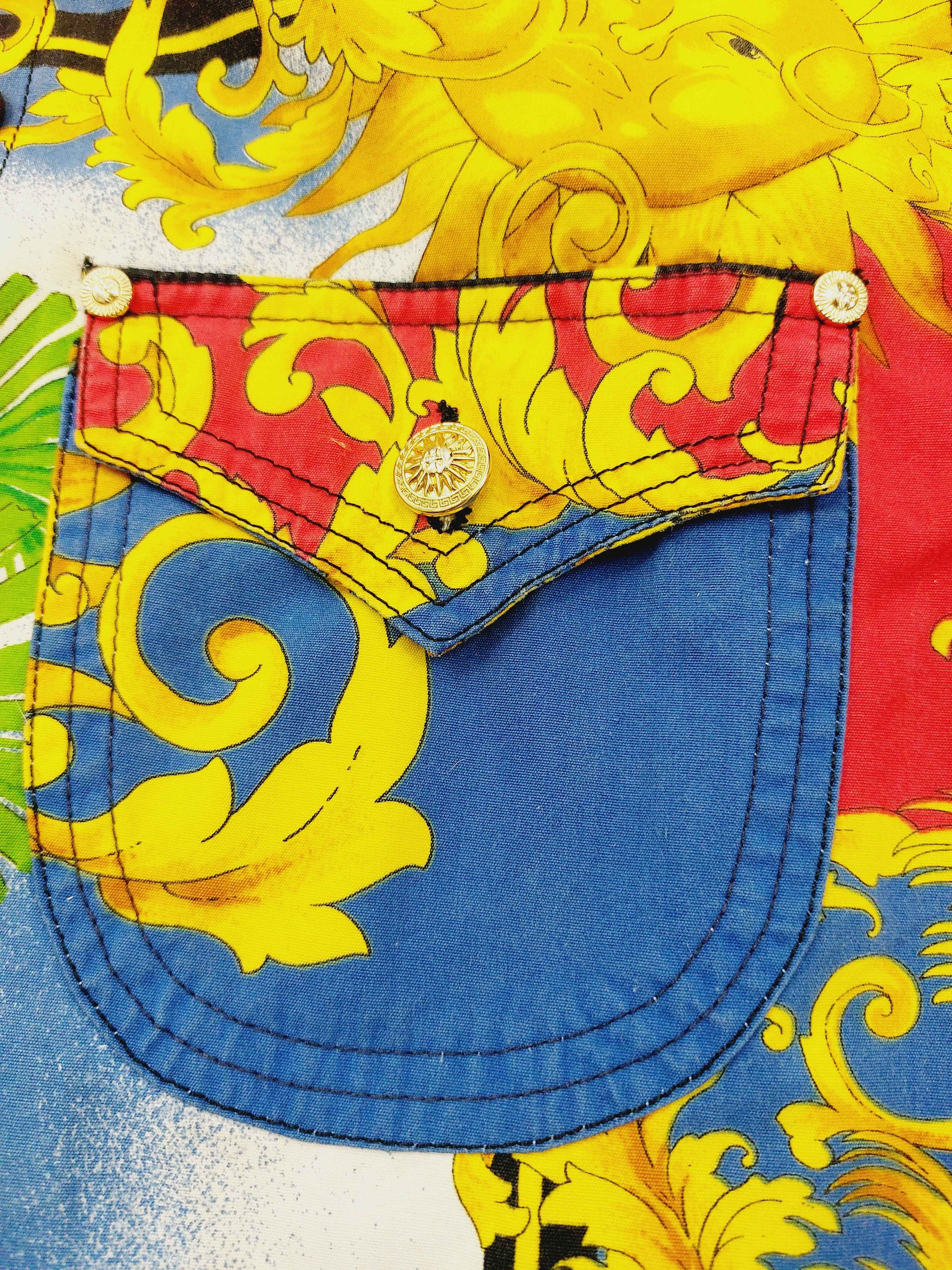 Versace Jeans Couture Gianni Versace Couture Moon Sun Baroque Miami Jacket Size US S / EU 44-46 / 1 - 3 Thumbnail