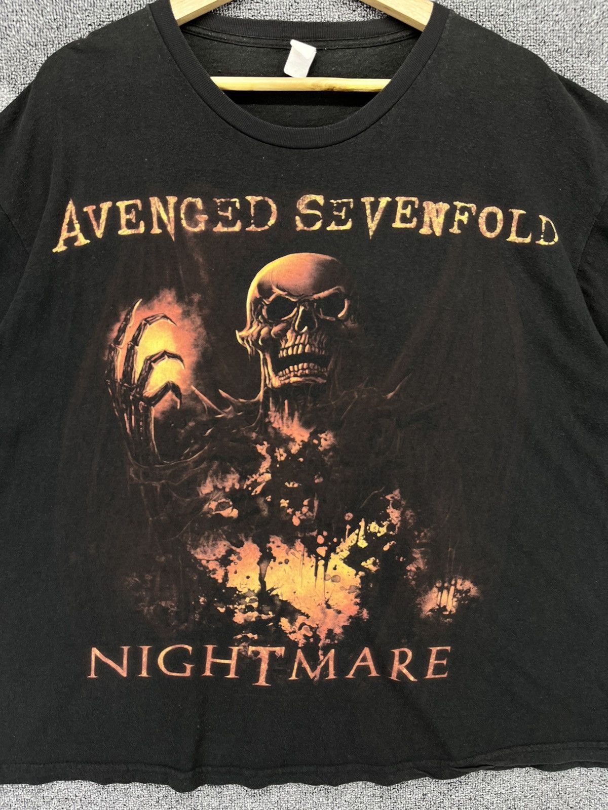 Band Tees Avenged Sevenfold Punk Rock Band Tees T Shirts Size US L / EU 52-54 / 3 - 6 Thumbnail