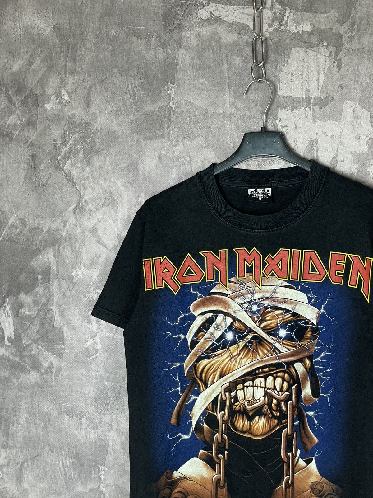Band Tees × Iron Maiden × Vintage Iron Maiden Killers Vintage Rock Band T-Shirt Tee 90s Size US S / EU 44-46 / 1 - 5 Thumbnail