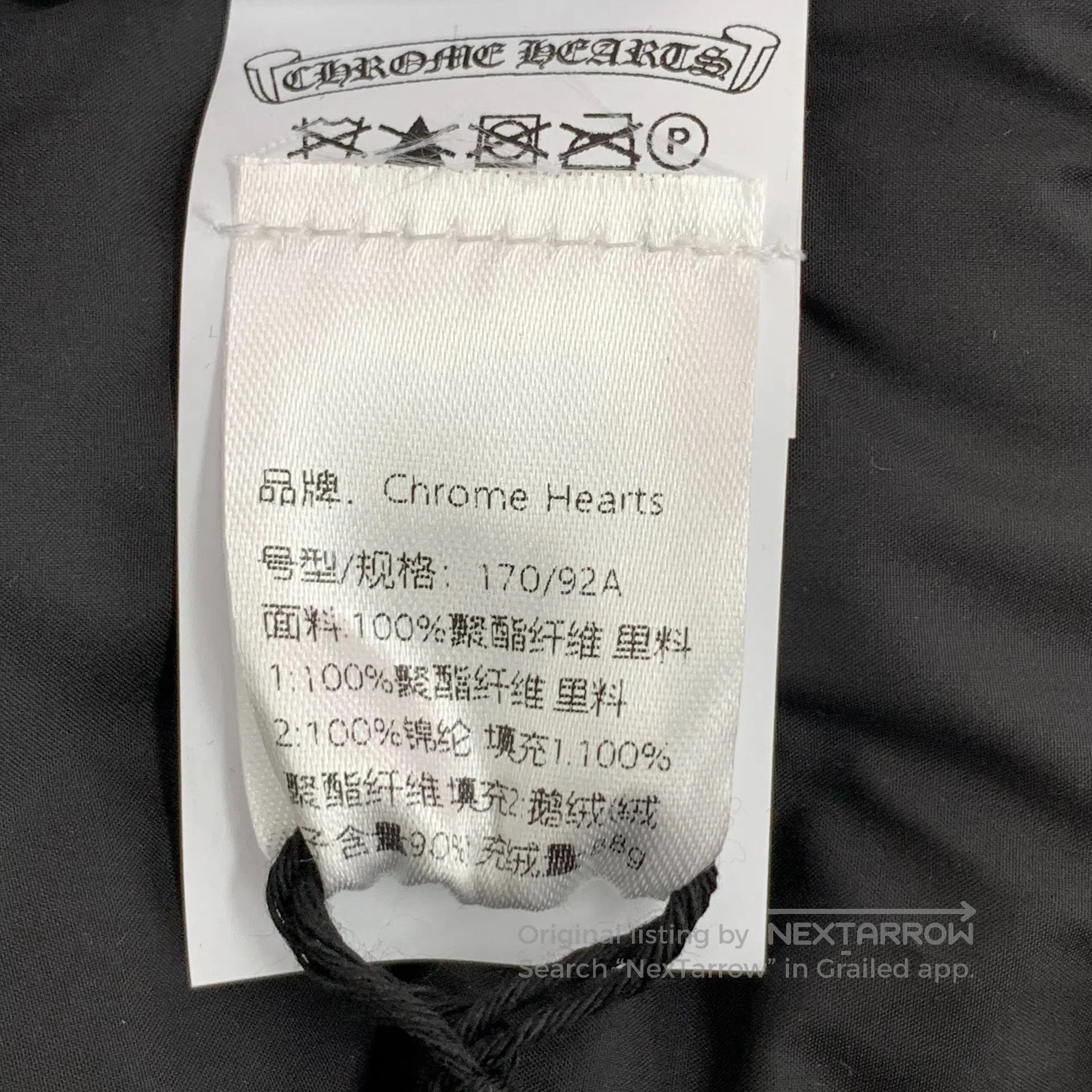 Chrome Hearts Chrome Hearts Black Cross Embroidered Full Print Stand Col Size L / US 10 / IT 46 - 9 Thumbnail