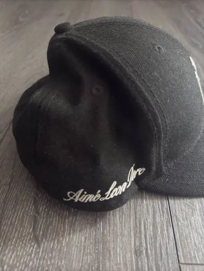 Aime Leon Dore × New Era Aime Leon Dore x New Era NY Chainstitch Black Hat 7 1/8 Size ONE SIZE - 2 Thumbnail