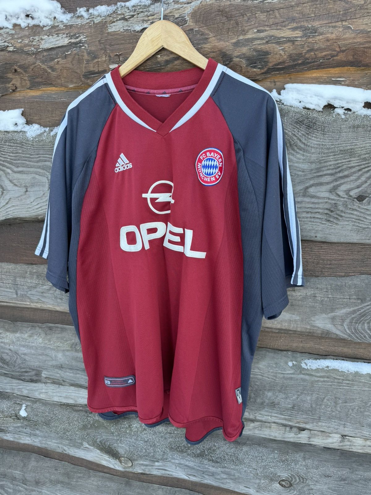 Adidas × Vintage 2001 Adidas Bayern Munich #14 Pizarro opel vintage jersey Size US XXL / EU 58 / 5 - 2 Thumbnail