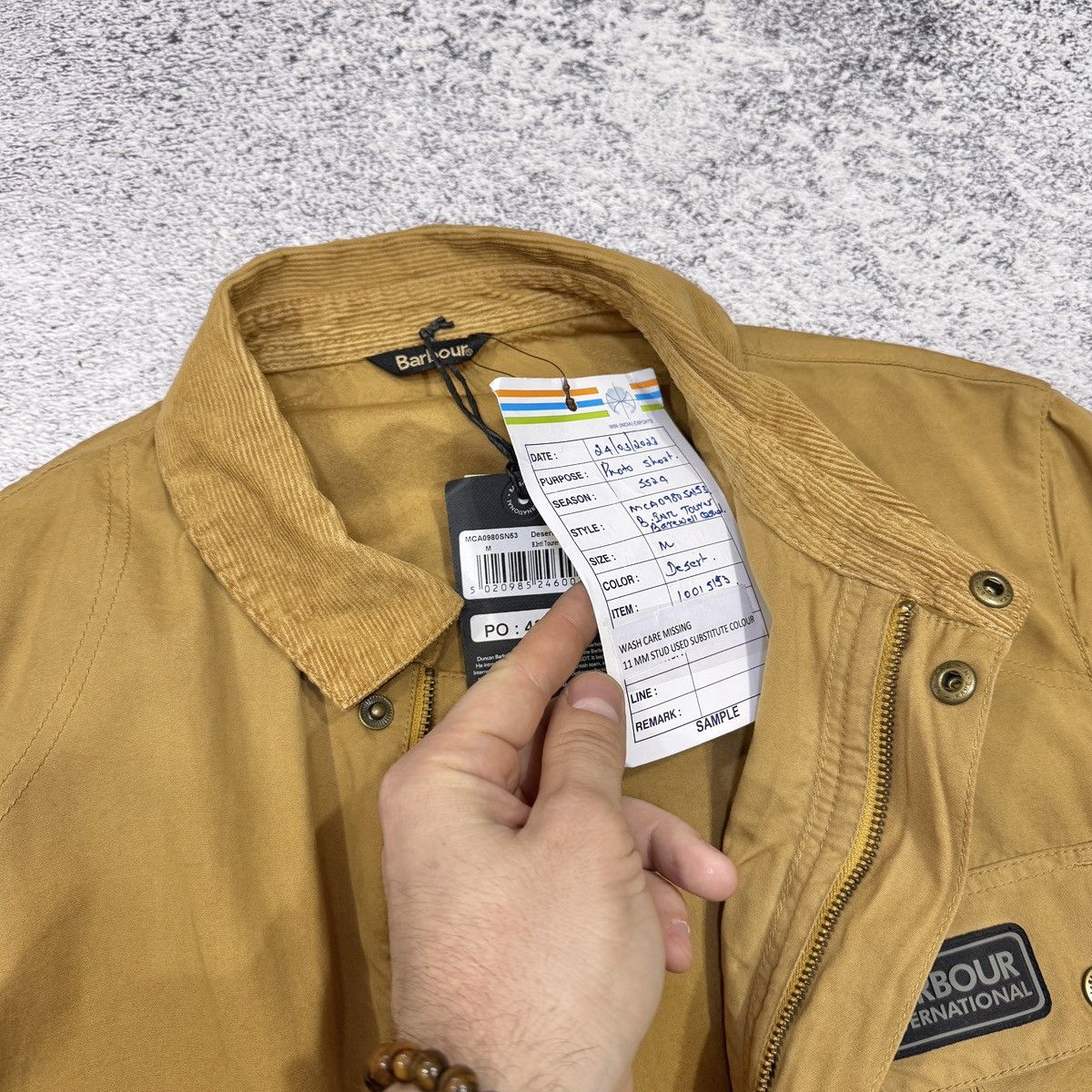 Barbour Barbour Intl Tourer Barwell Casual Jacket Desert M size Size US M / EU 48-50 / 2 - 4 Thumbnail