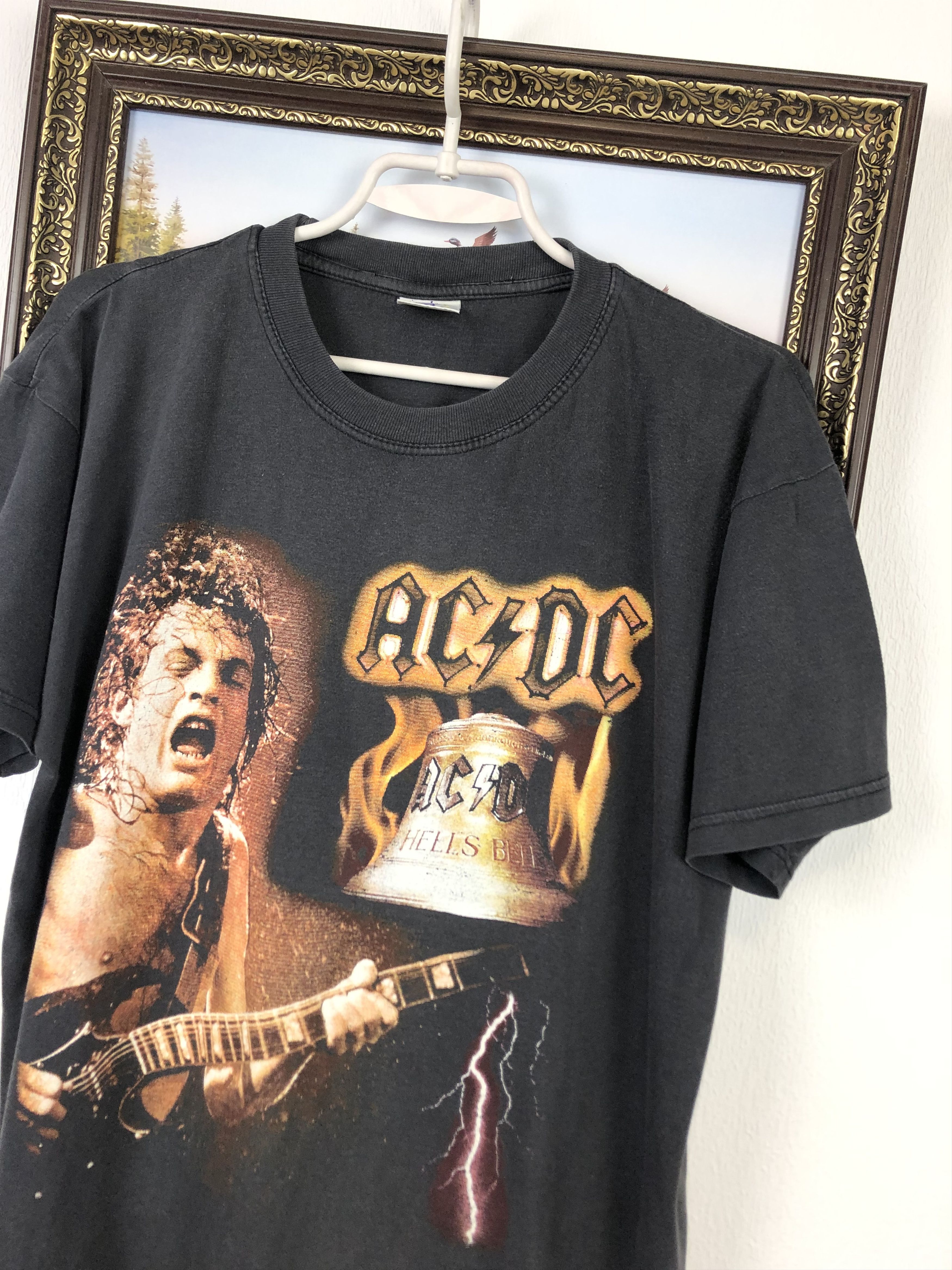 Band Tees Vintage AC/DC Hell's Bells Tee Band Shirt Rare Hype Rare Size US M / EU 48-50 / 2 - 4 Thumbnail