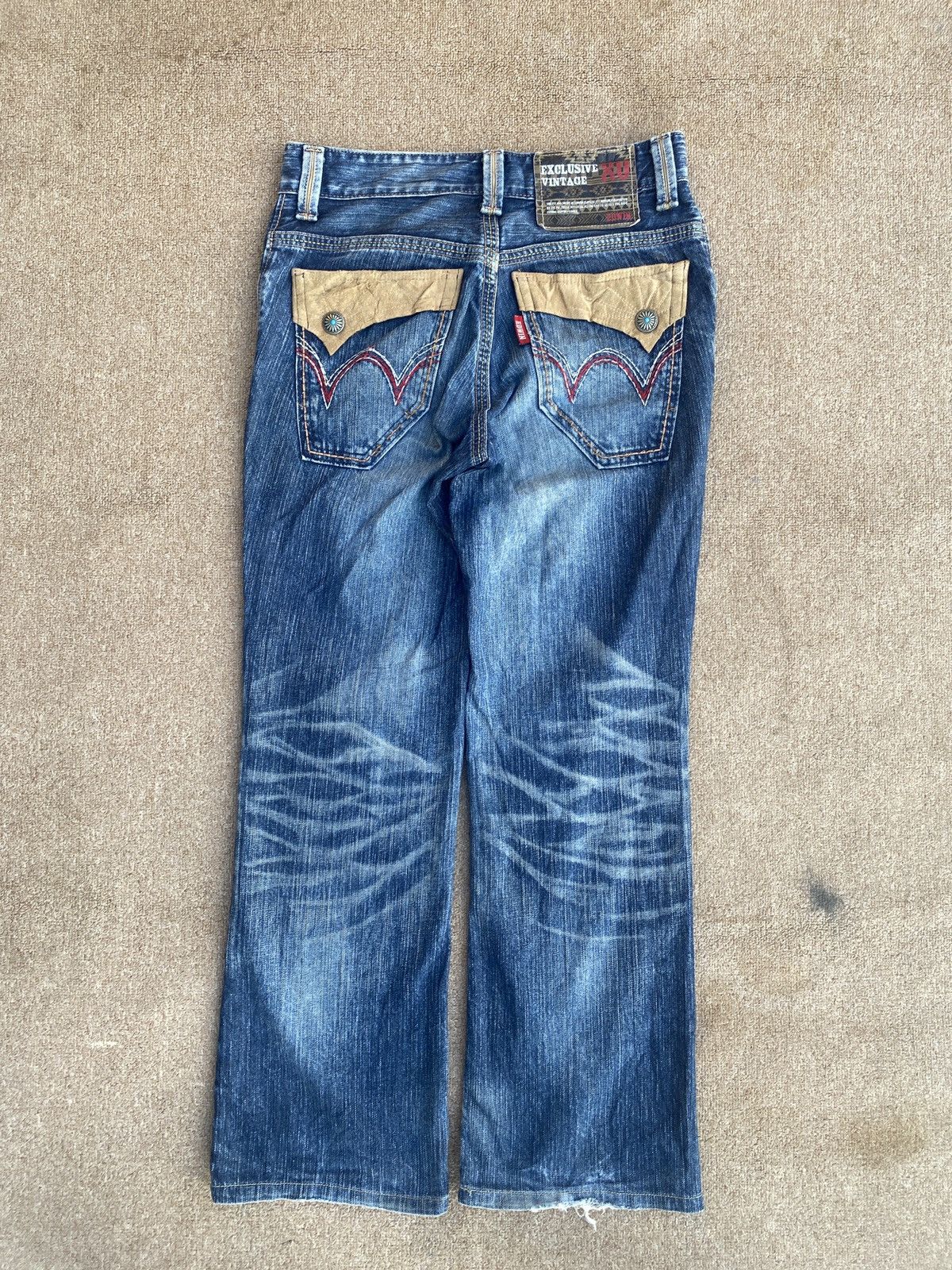 Edwin × PPFM Vintage edwin blue trip flare denim Size US 28 / EU 44 - 14 Thumbnail