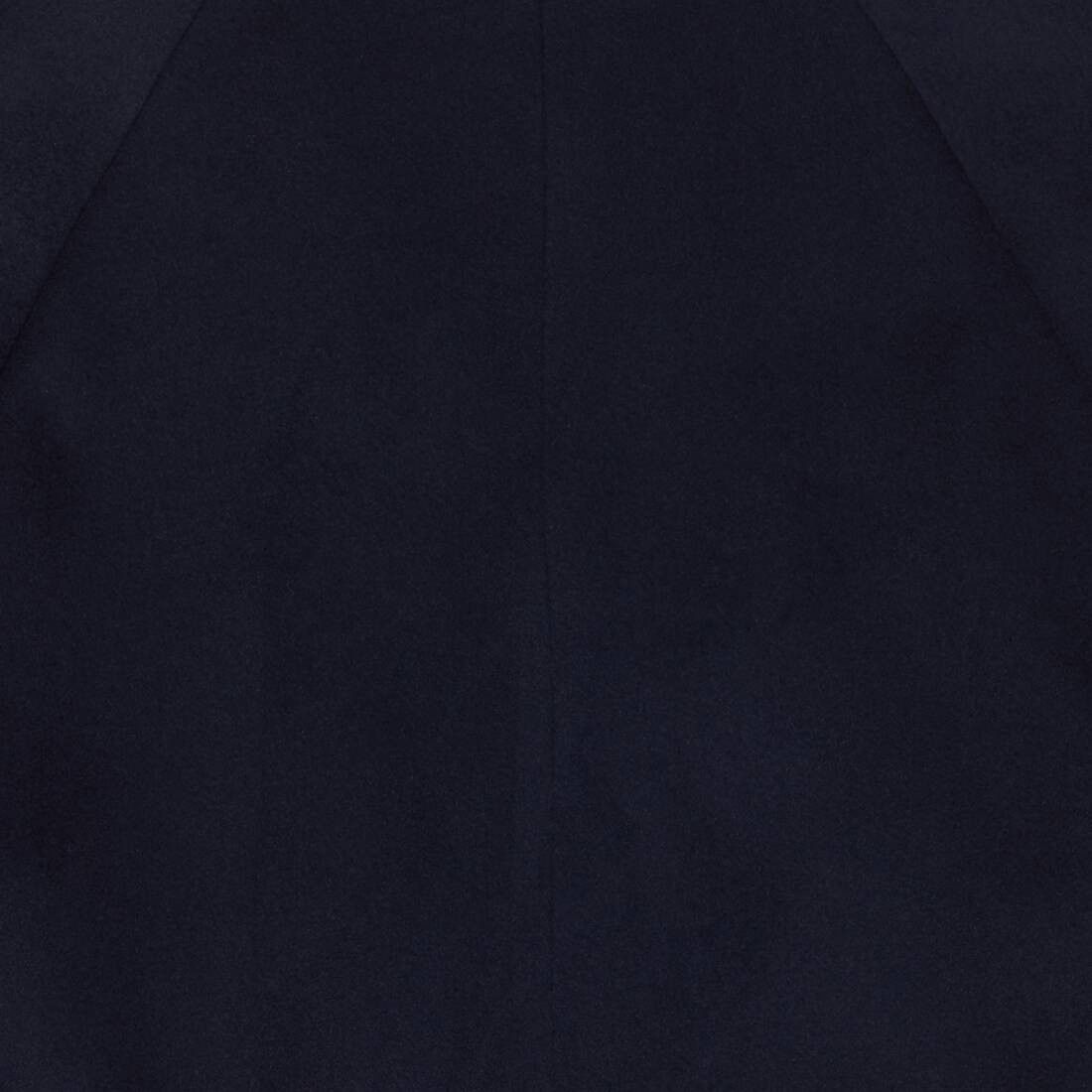 Balenciaga o1tr1nto0825 Raglan Coat in Navy Blue Size US M / EU 48-50 / 2 - 7 Thumbnail
