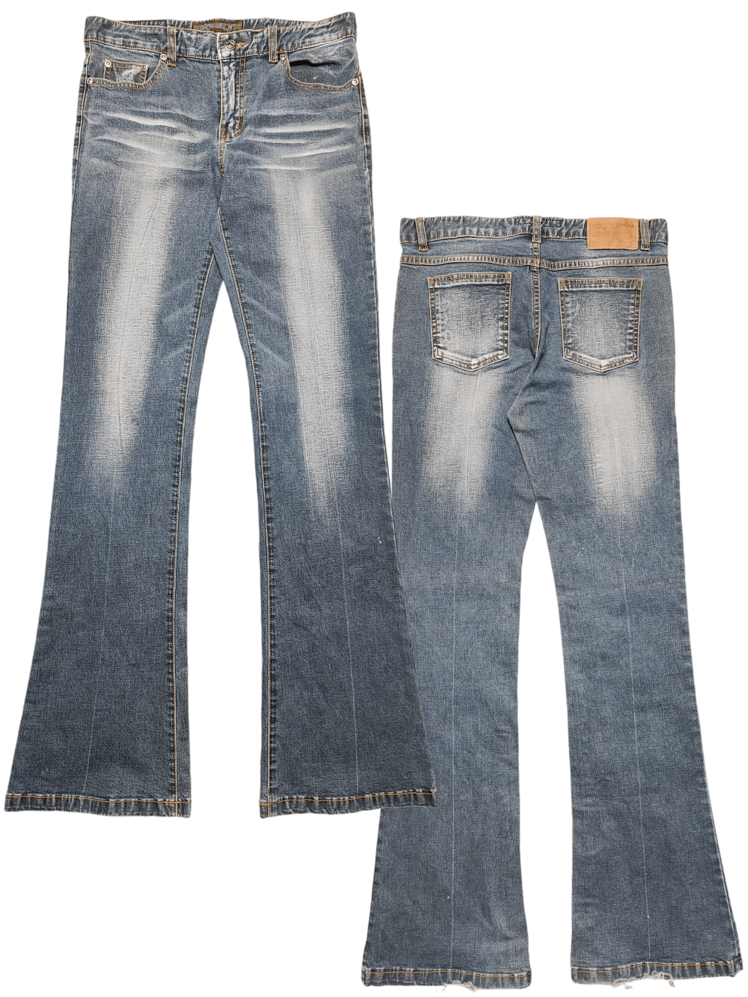 Jean Flare Jeans A2P Denim Bootcut Size US 29 - 1 Thumbnail