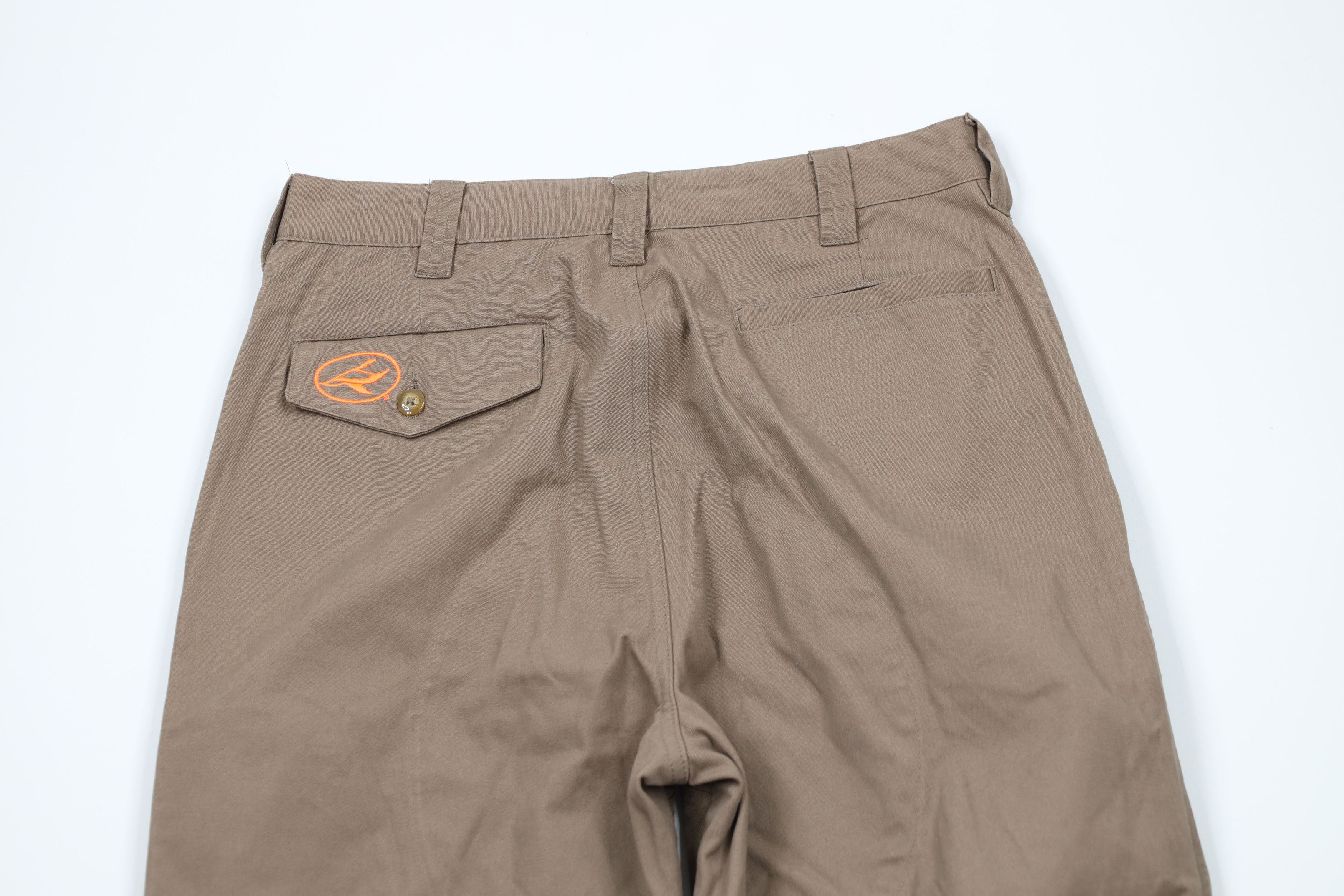 Vintage Vintage 90s Streetwear Birding Field Brush Pants Beige Brown Size US 30 / EU 46 - 9 Thumbnail