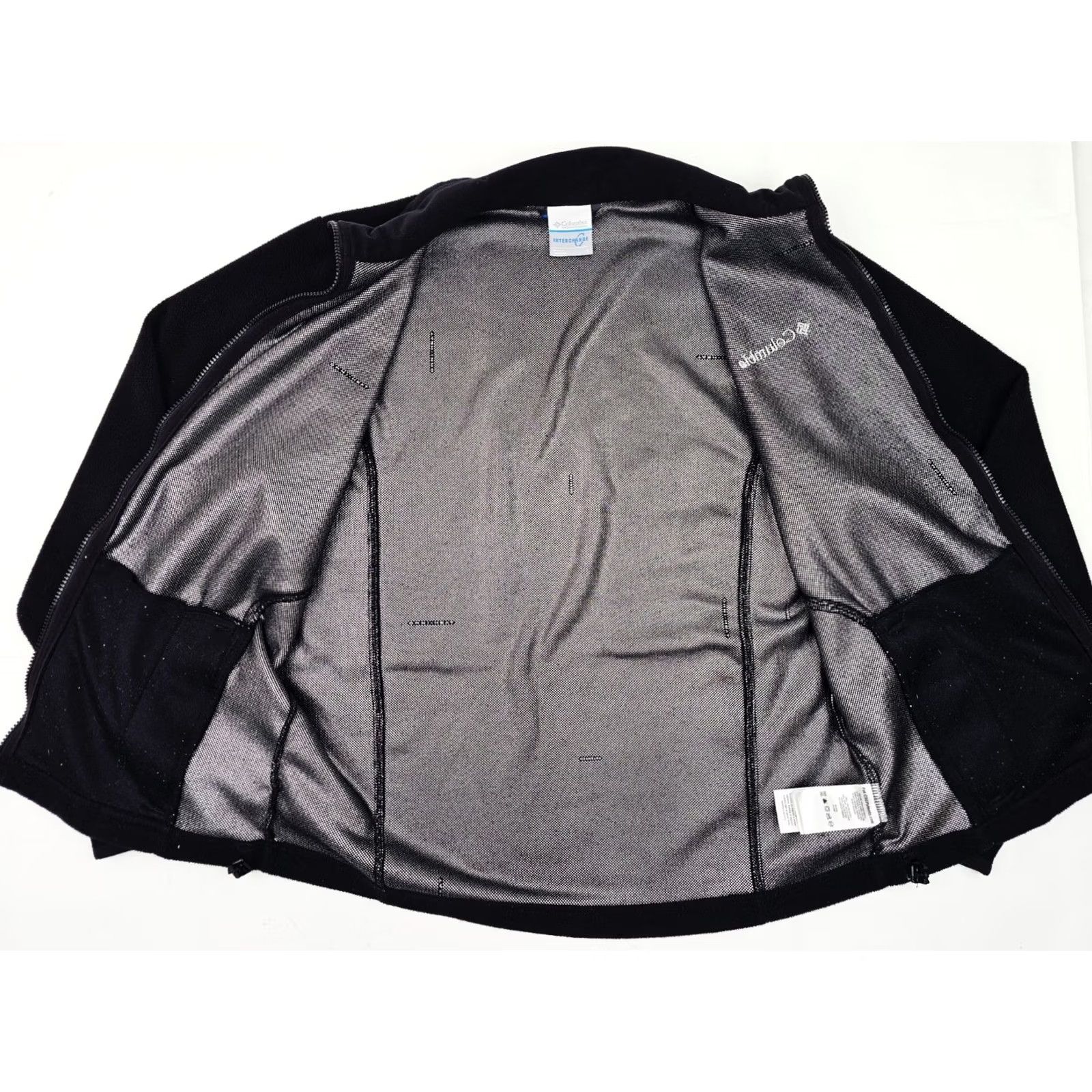 Vintage Columbia Omni-Heat Interchange Fleece Jacket – Men’s Small – Black Size US S / EU 44-46 / 1 - 5 Thumbnail