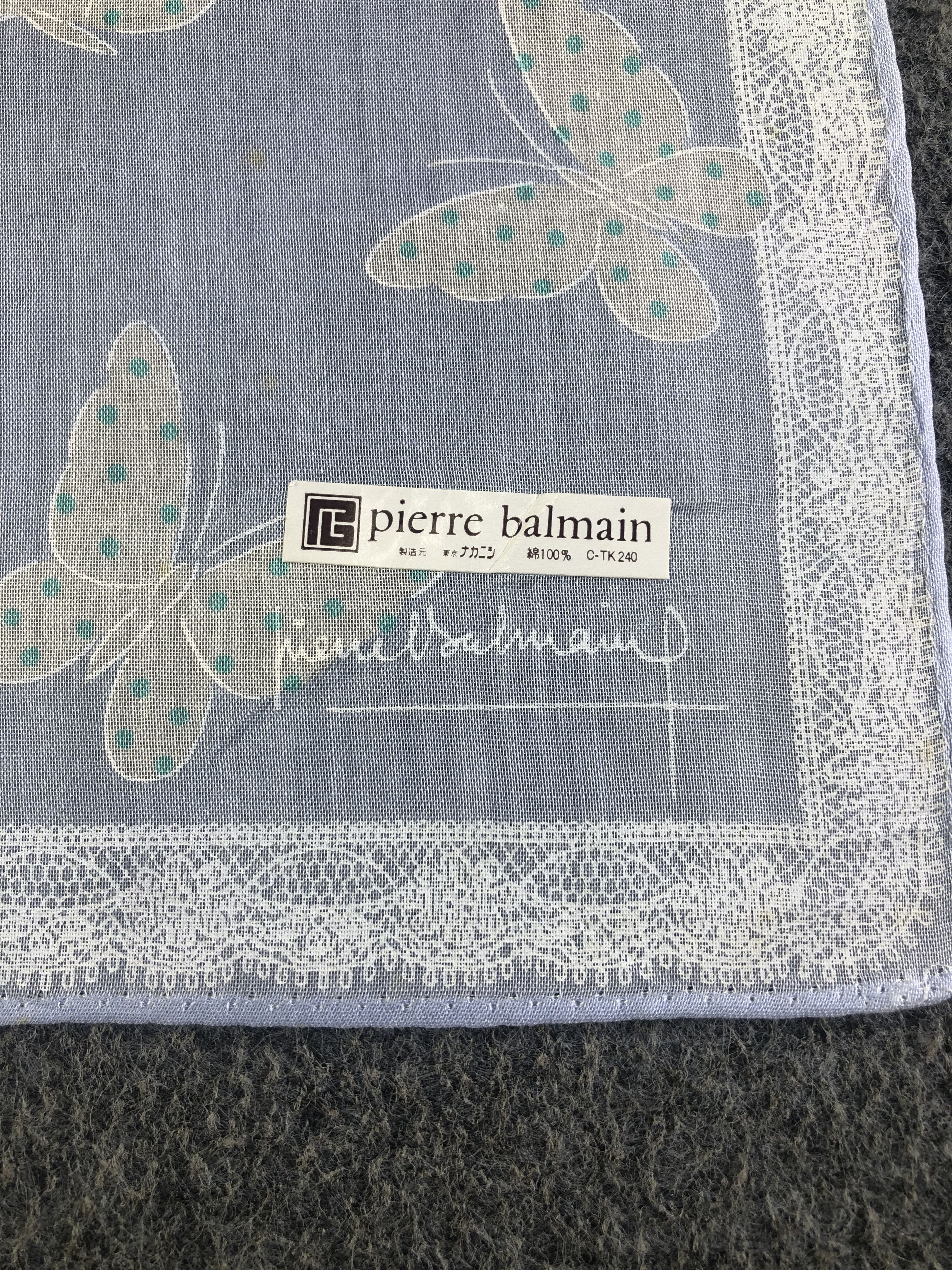 Pierre Balmain Pierre Balmain Handkerchief / Bandana / Neckerchief C485 Size ONE SIZE - 5 Thumbnail