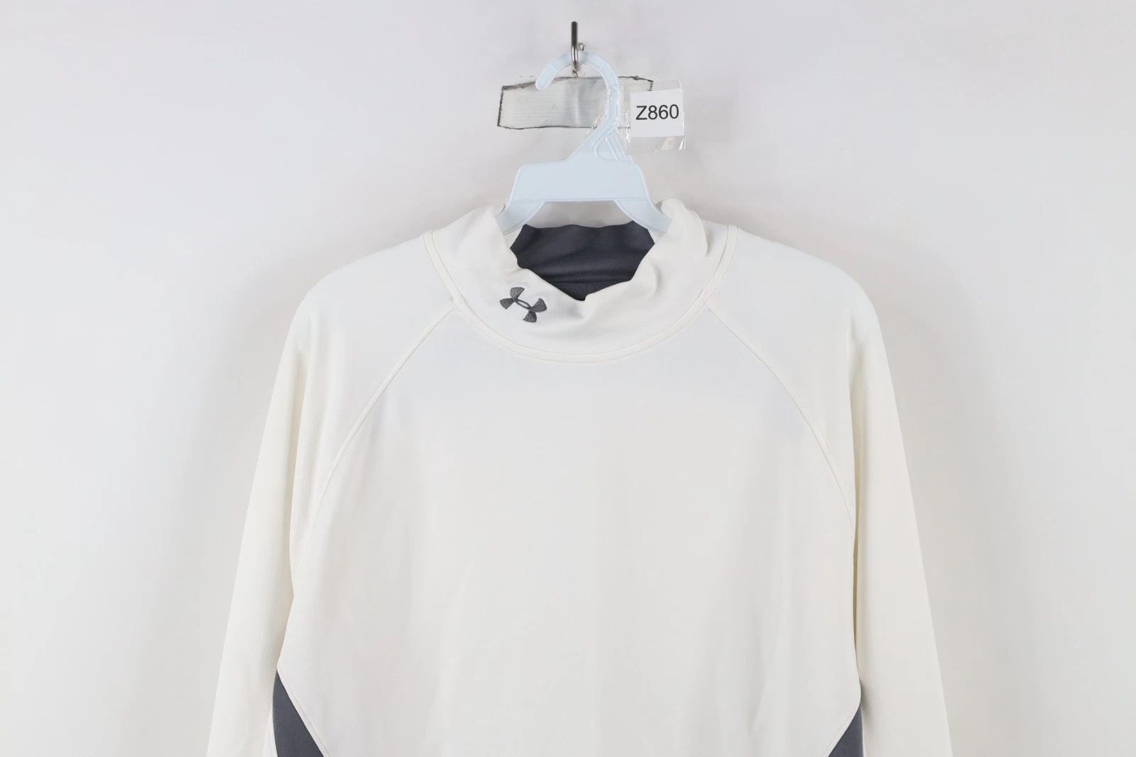 Under Armour Under Armour Fitted Training Mock Neck Long Sleeve T-Shirt Size US XXL / EU 58 / 5 - 2 Thumbnail