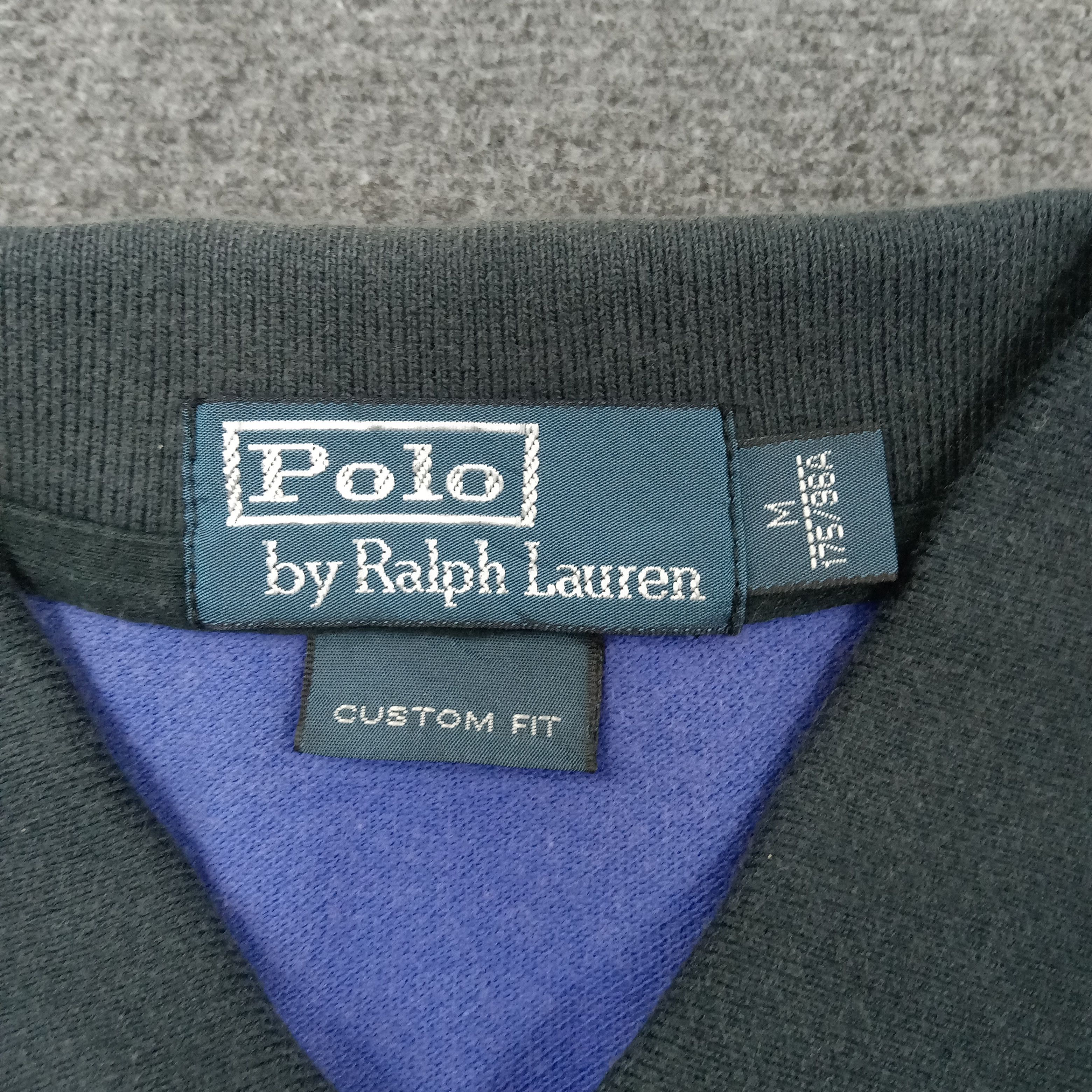 Polo Ralph Lauren × Vintage Black X Watch by Ralph Lauren Luxury Brand Polos Size US S / EU 44-46 / 1 - 3 Thumbnail