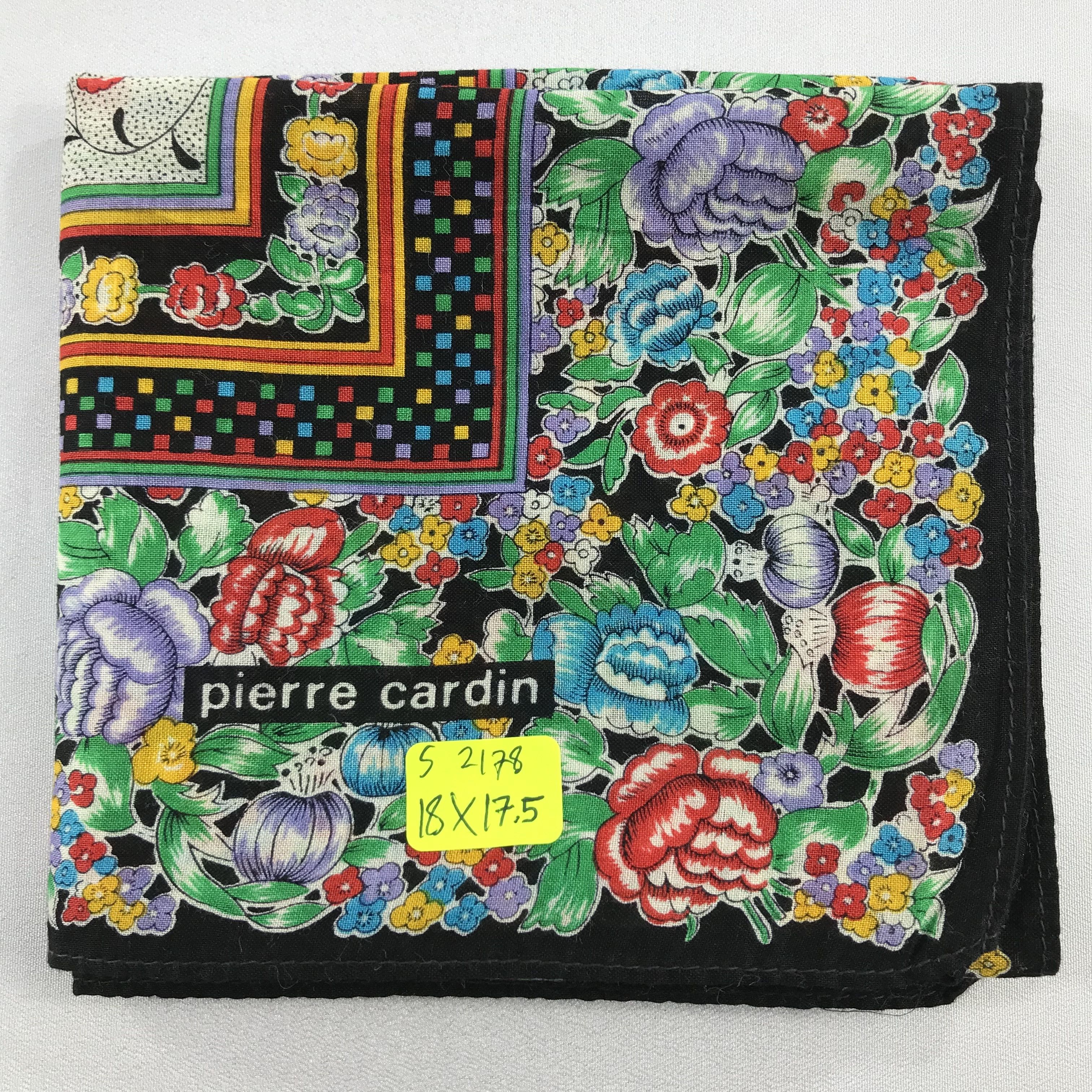 Pierre Cardin Pierre Cardin Bandana / Handkerchief / Neckerchief - S2178 Size ONE SIZE - 5 Thumbnail