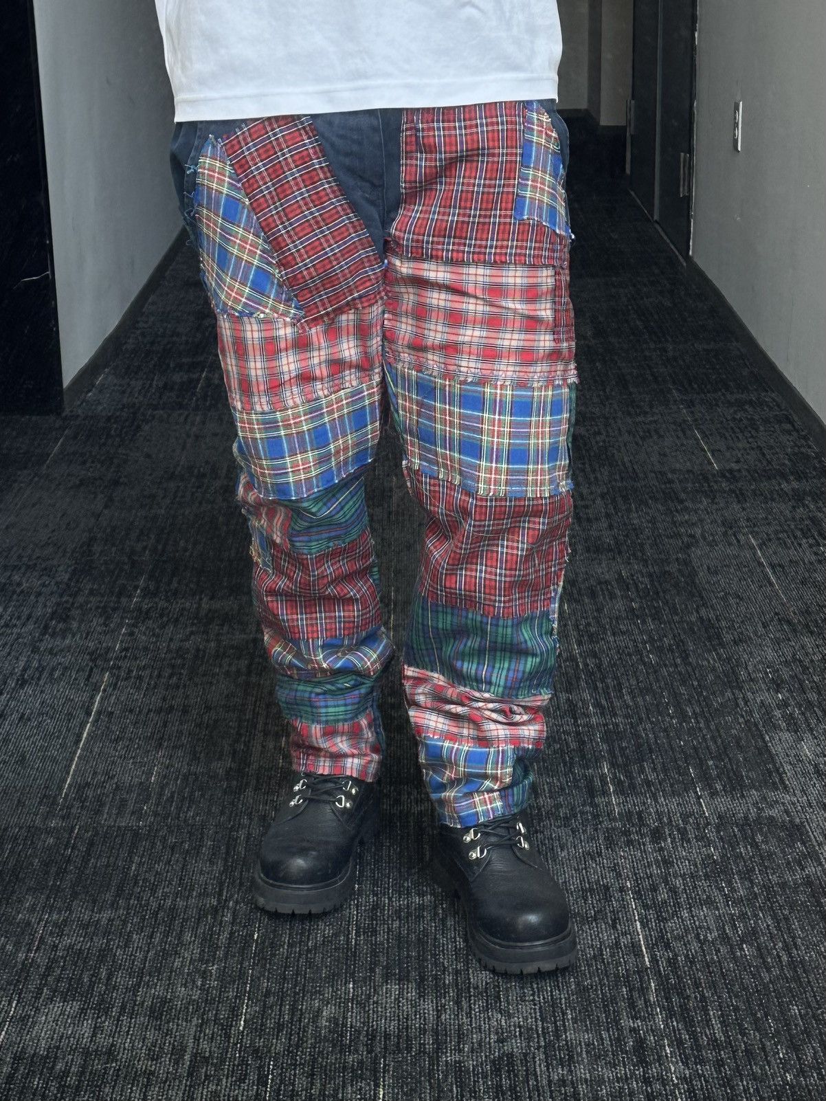 Japanese Brand × Vintage Patchwork Pant Size US 32 / EU 48 - 1 Thumbnail