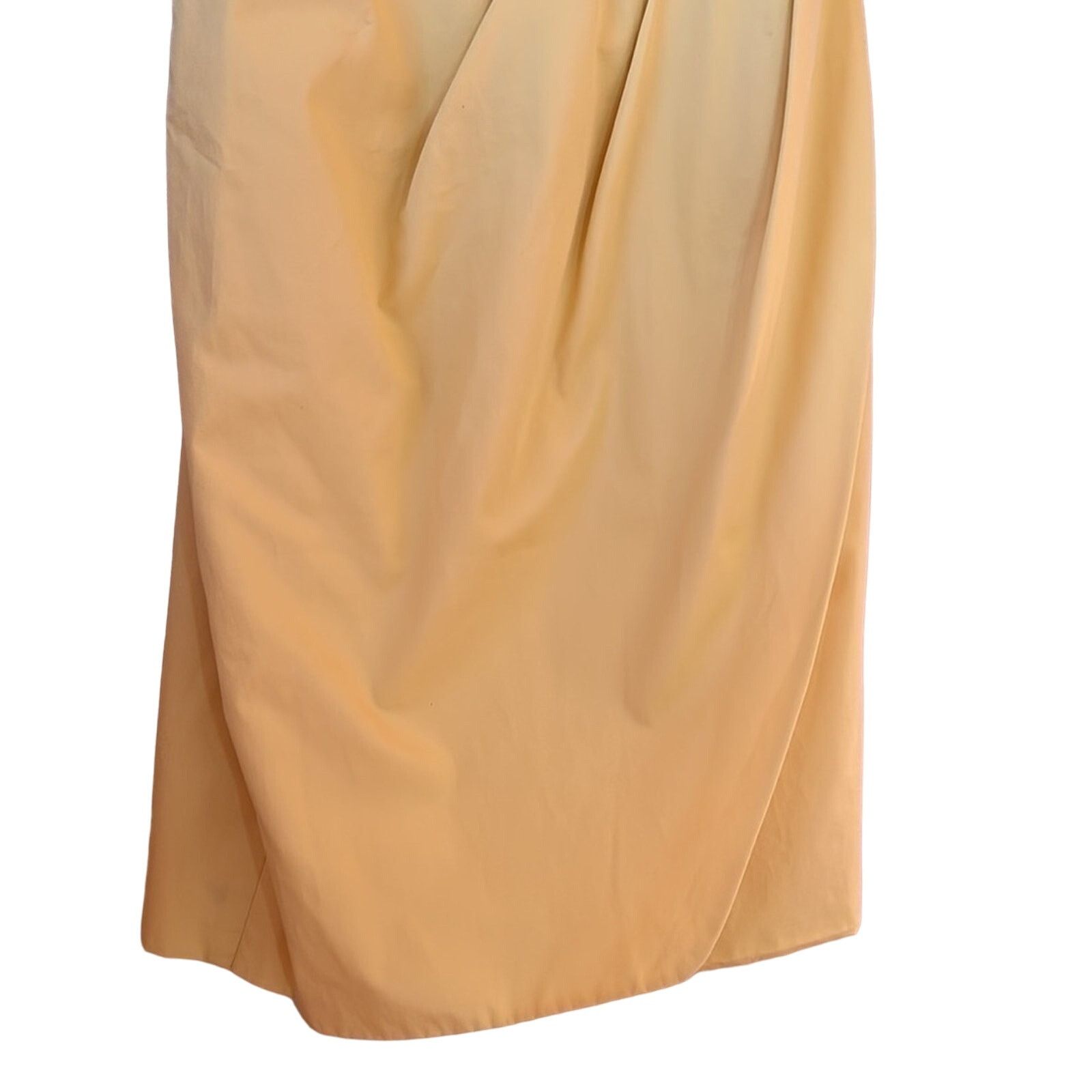 J.Crew J Crew Yellow Sleeveless Mini Dress Size S / US 4 / IT 40 - 4 Thumbnail