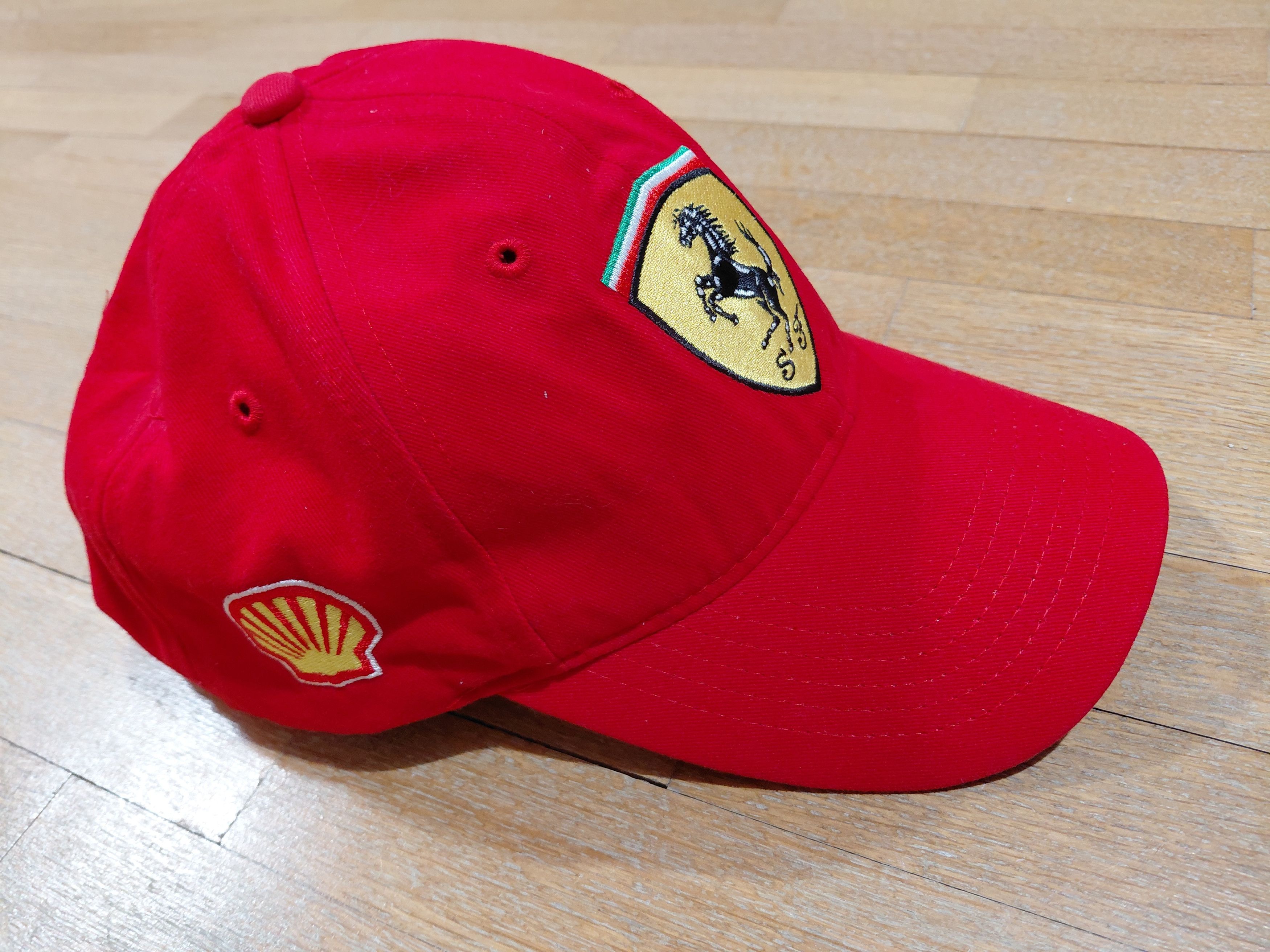 Ferrari Ferrari Logo Baseball Cap F1 One Size Metal Snapback Hat Size ONE SIZE - 2 Thumbnail