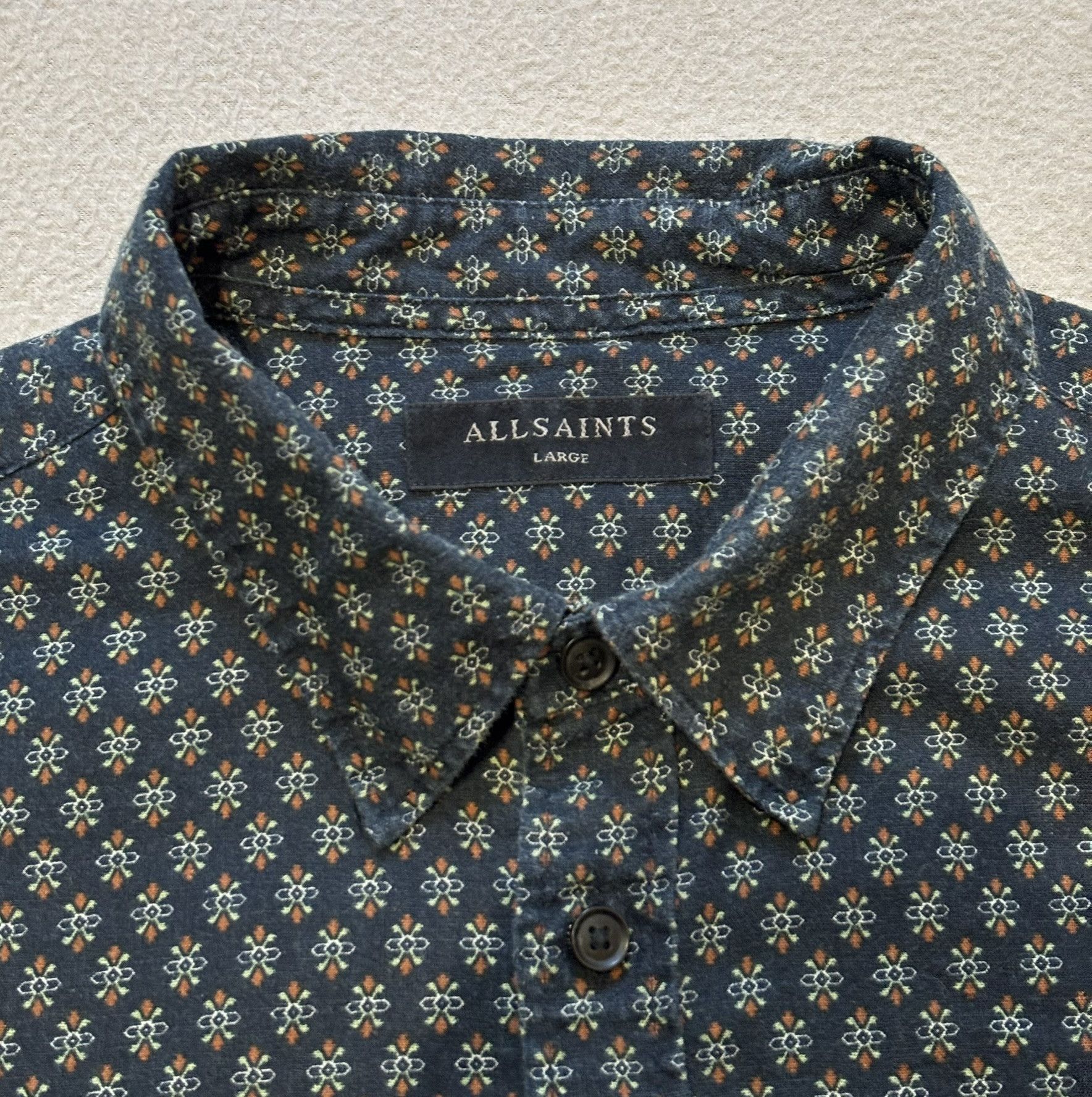 Allsaints Allsaints shirt size L Size US L / EU 52-54 / 3 - 11 Thumbnail