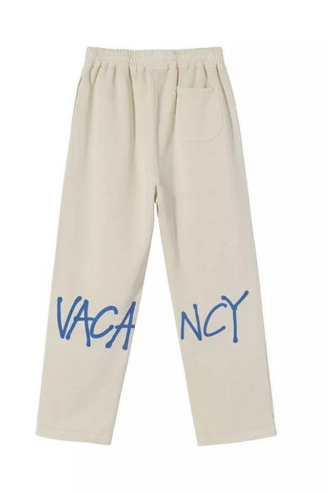 image of No Vacancy Inn Fleece Pant in White, Men's (Size 32)