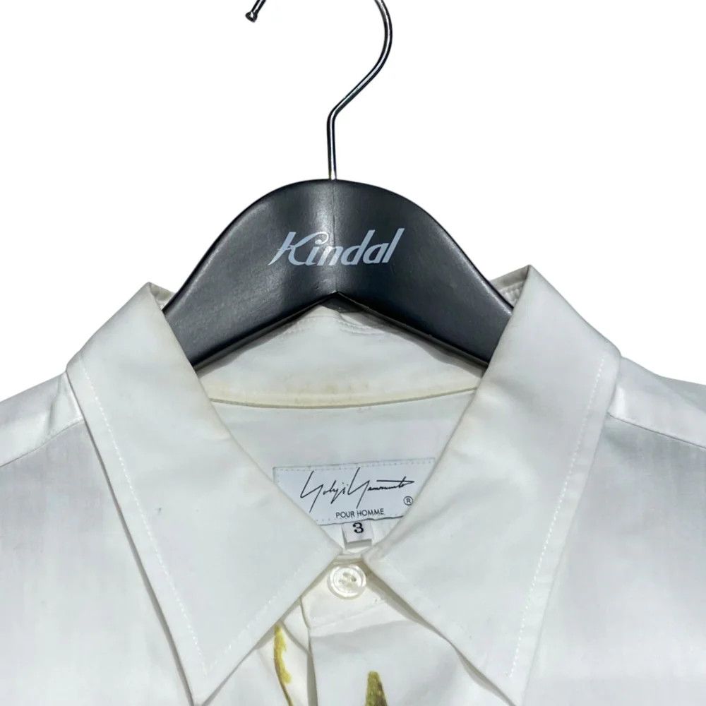 Yohji Yamamoto Yohji Yamamoto pour homme 22SS Regular white/shirt Size US L / EU 52-54 / 3 - 7 Thumbnail