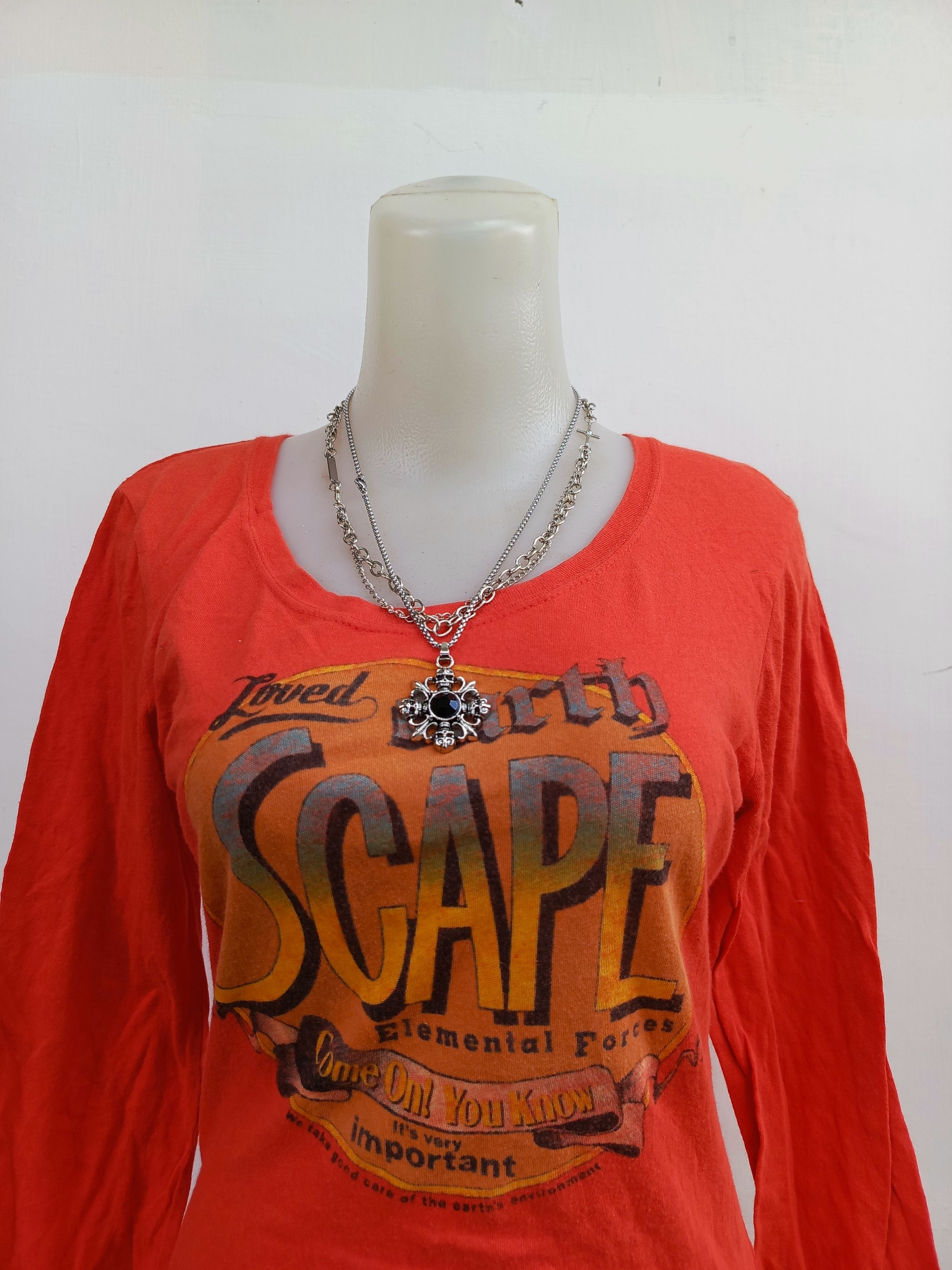 MOUSSY Moussy Japan Brand 3/4 Sleeve Printed Tee Size XS / US 0-2 / IT 36-38 - 2 Thumbnail